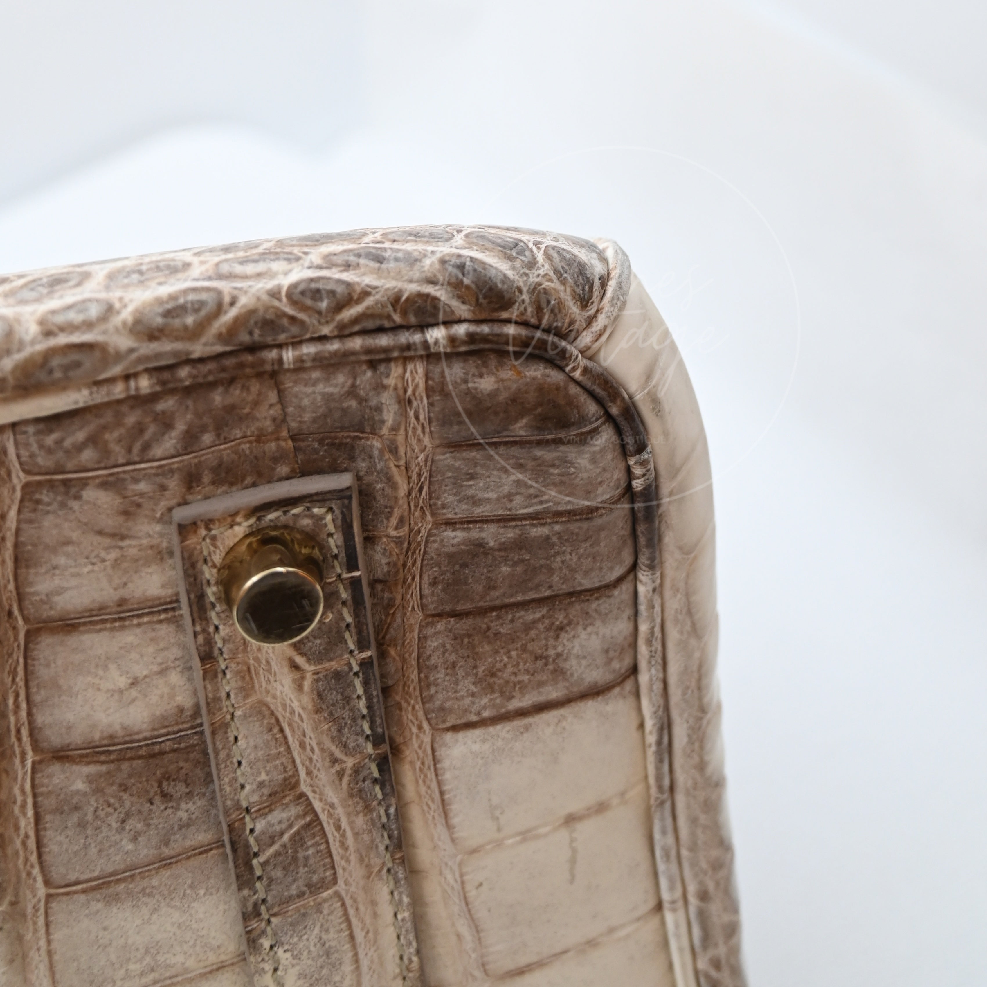 [Pre-owned] Hermes Birkin 35 Himalayas GHW Square O