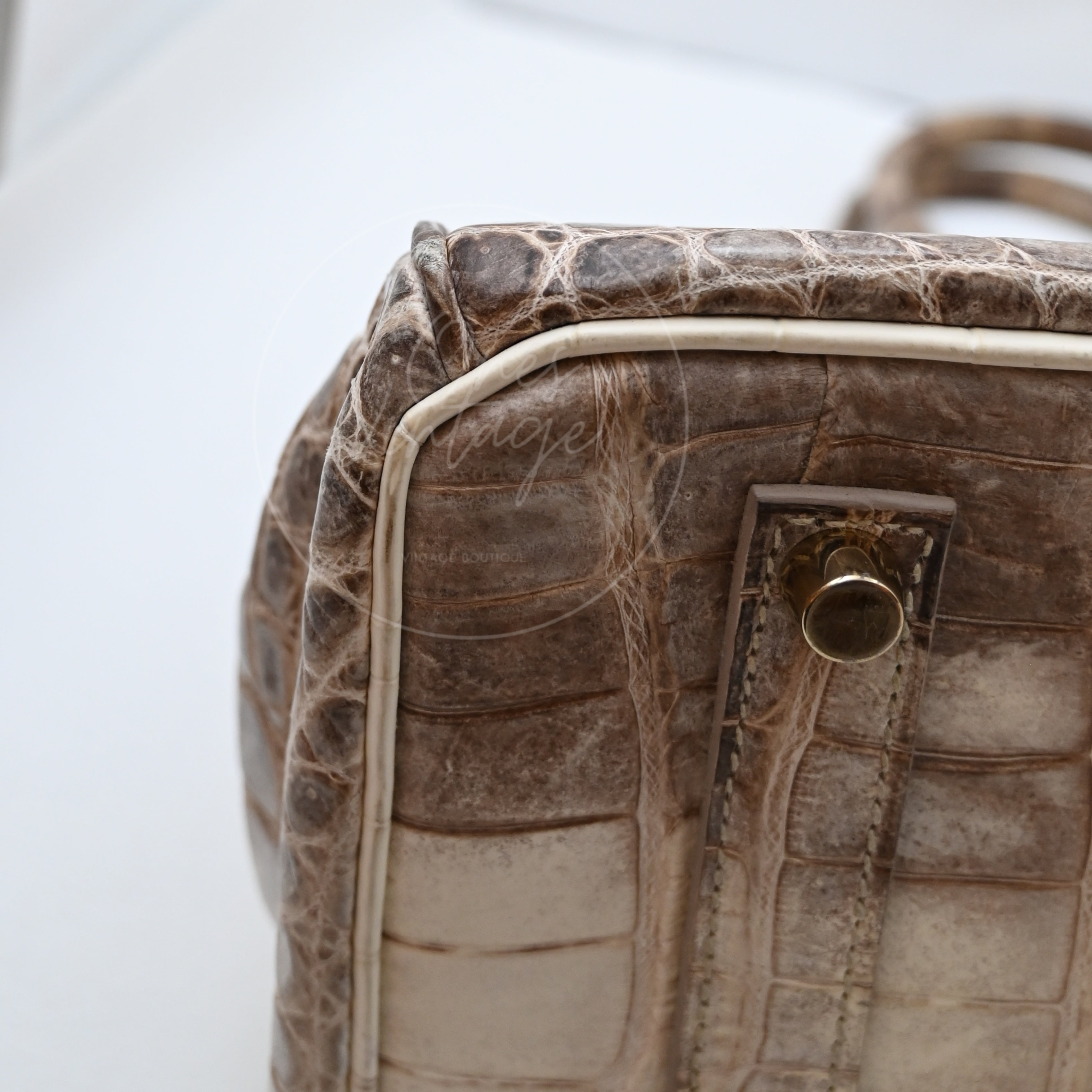 [Pre-owned] Hermes Birkin 35 Himalayas GHW Square O