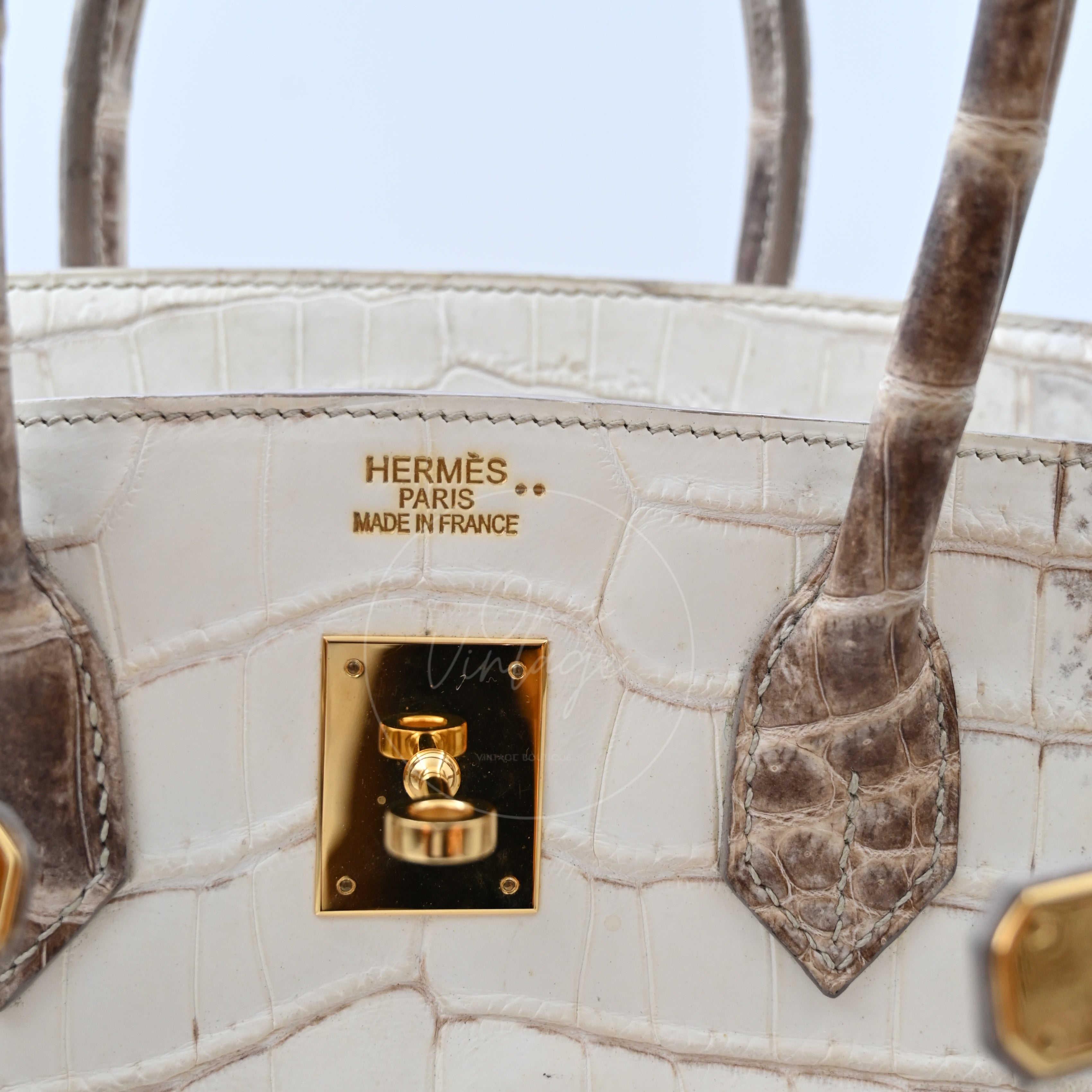 [Pre-owned] Hermes Birkin 35 Himalayas GHW Square O