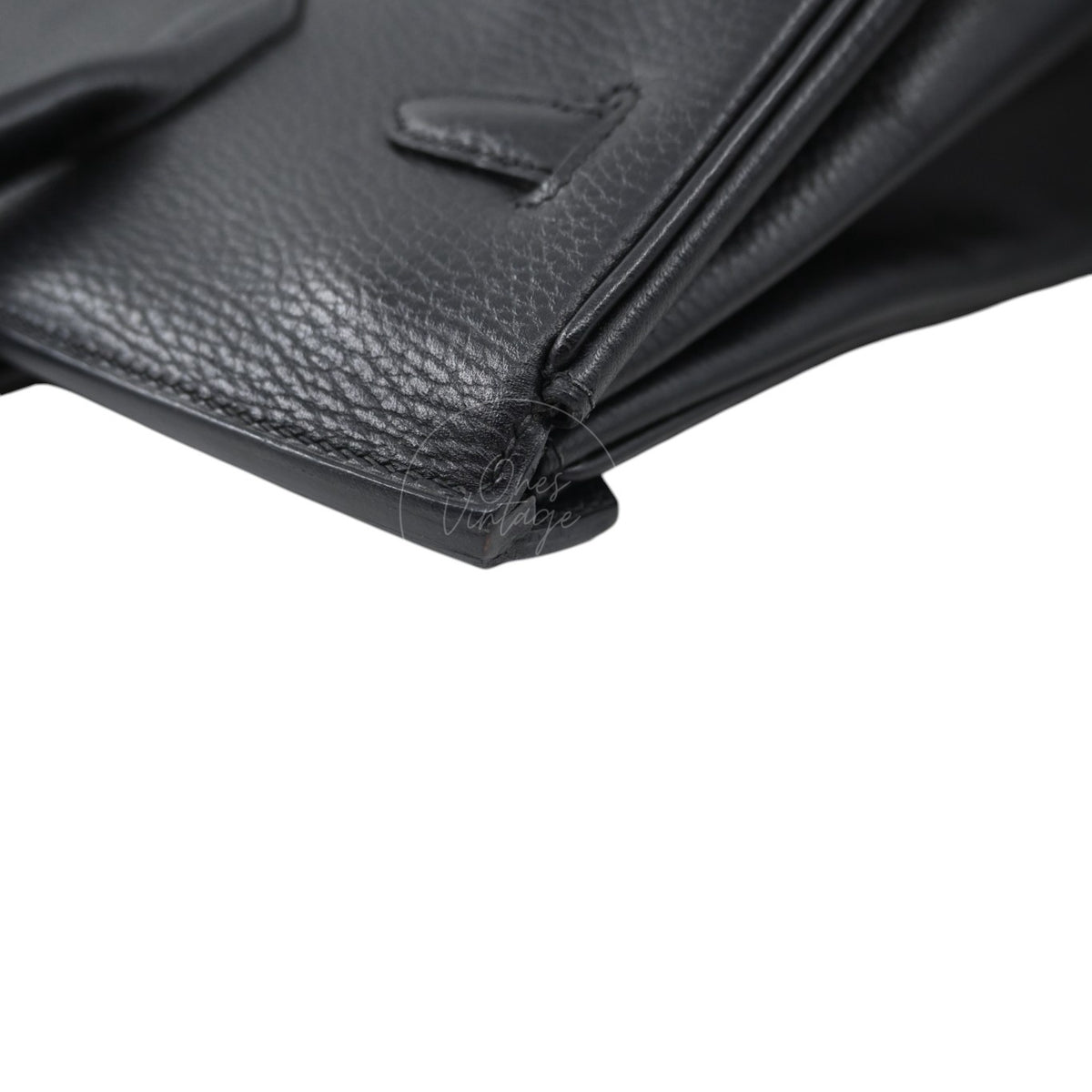 Hermès Togo Birkin 35 Black GHW Square G