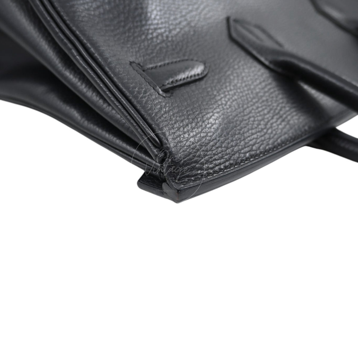 Hermès Togo Birkin 35 Black GHW Square G