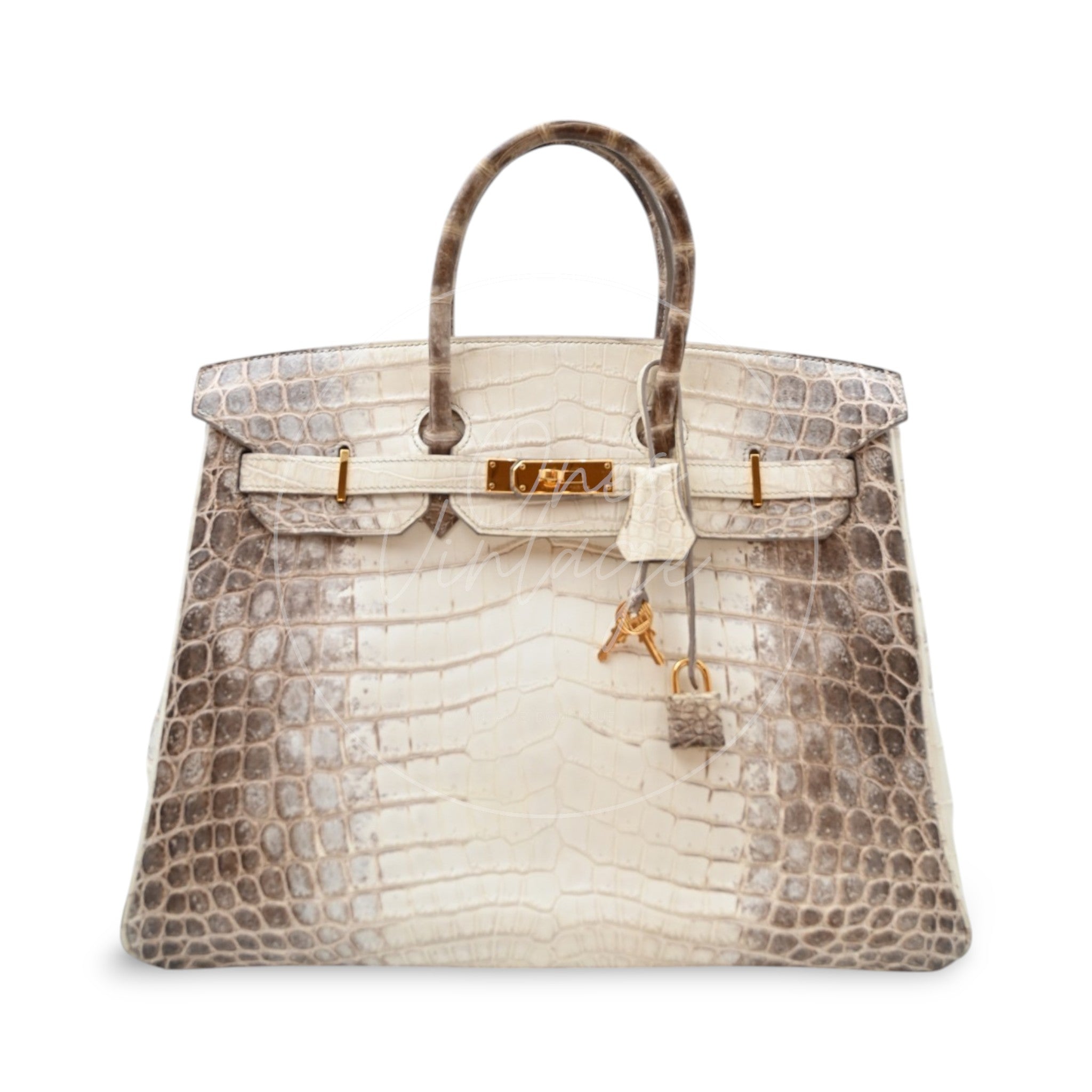 [Pre-owned] Hermes Birkin 35 Himalayas GHW Square O