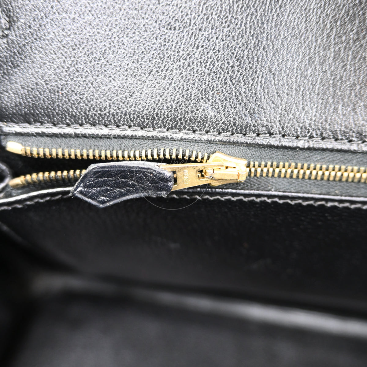 Hermès Togo Birkin 35 Black GHW Square G
