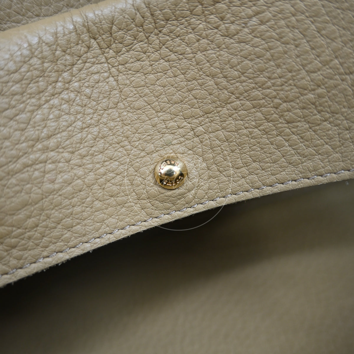 Loewe Amazona 36 Suede Calfskin Handbag Gold Brown GHW Series 05