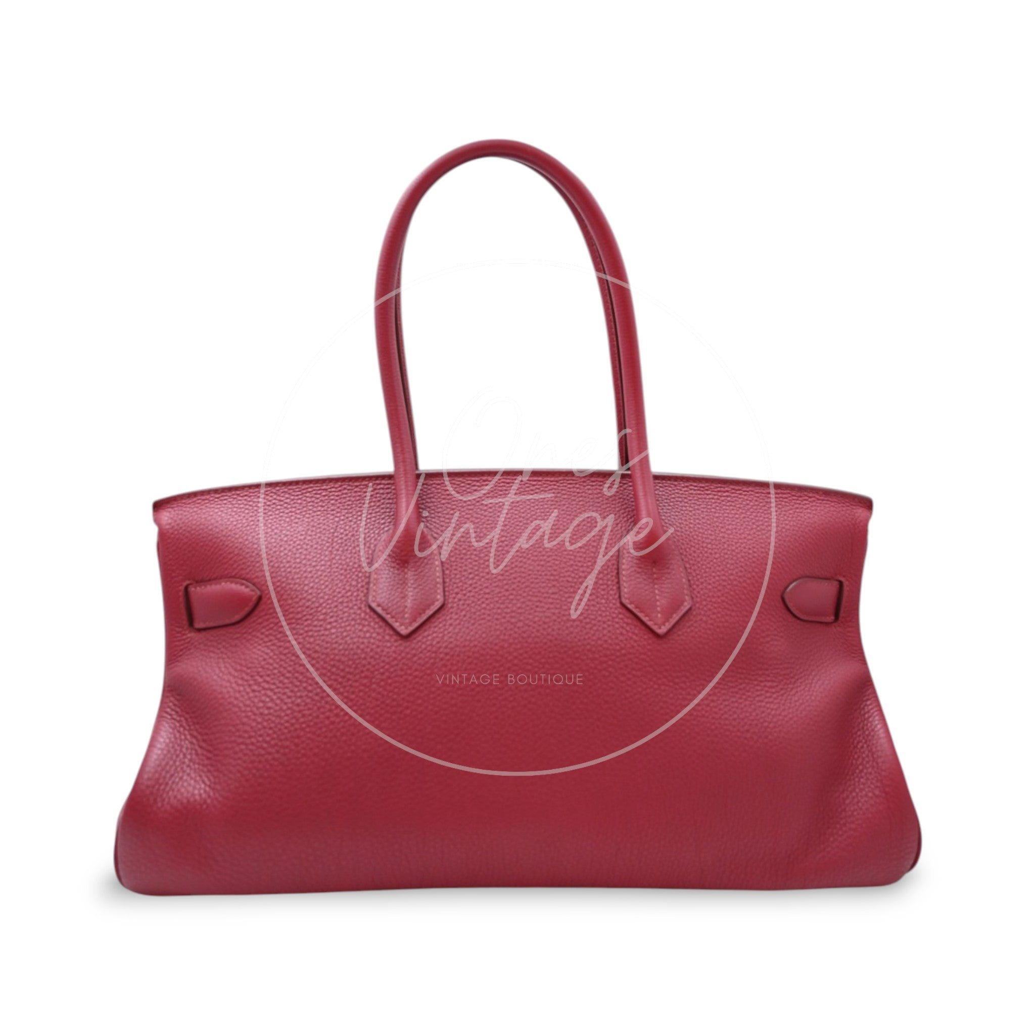 Hermès JPG Shoulder Birkin 42 PHW Rubis Square O