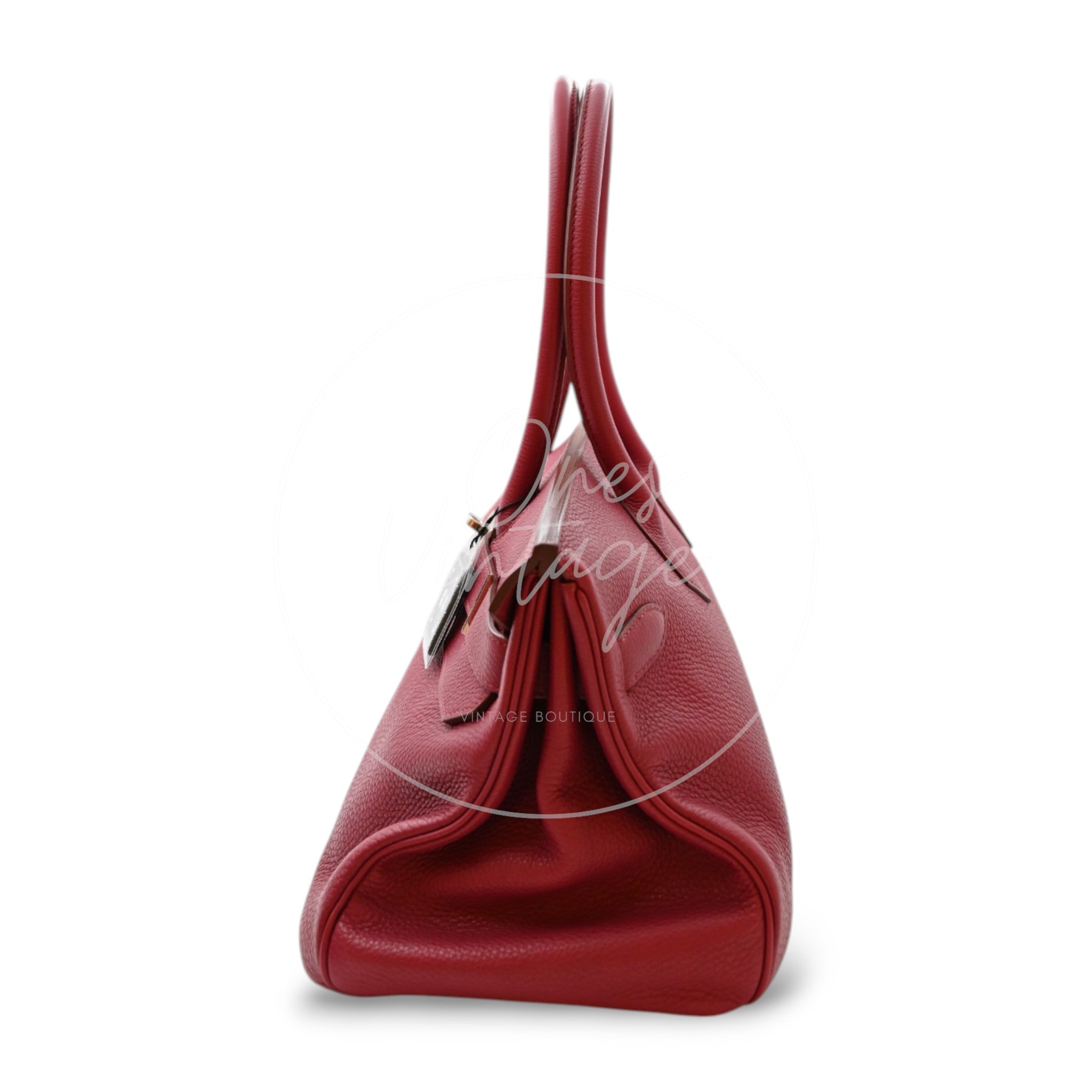 Hermès JPG Shoulder Birkin 42 PHW Rubis Square O