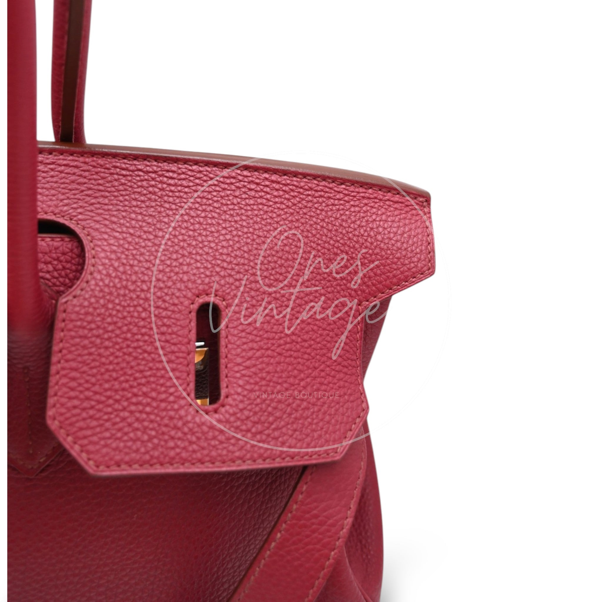 Hermès JPG Shoulder Birkin 42 PHW Rubis Square O