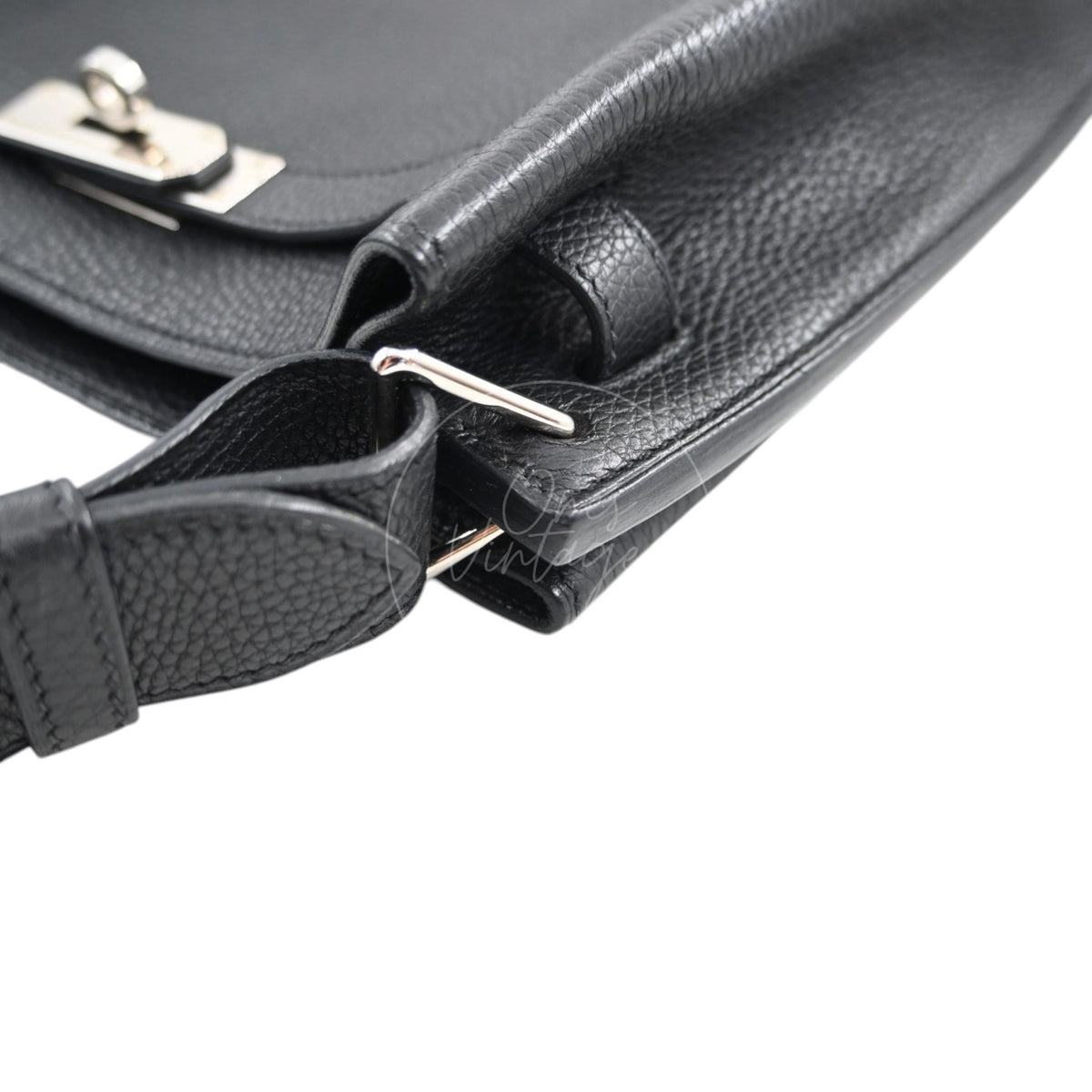 Hermès So Kelly 22 Togo Black GHW Square M