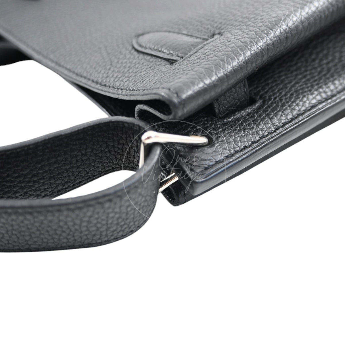 Hermès So Kelly 22 Togo Black GHW Square M
