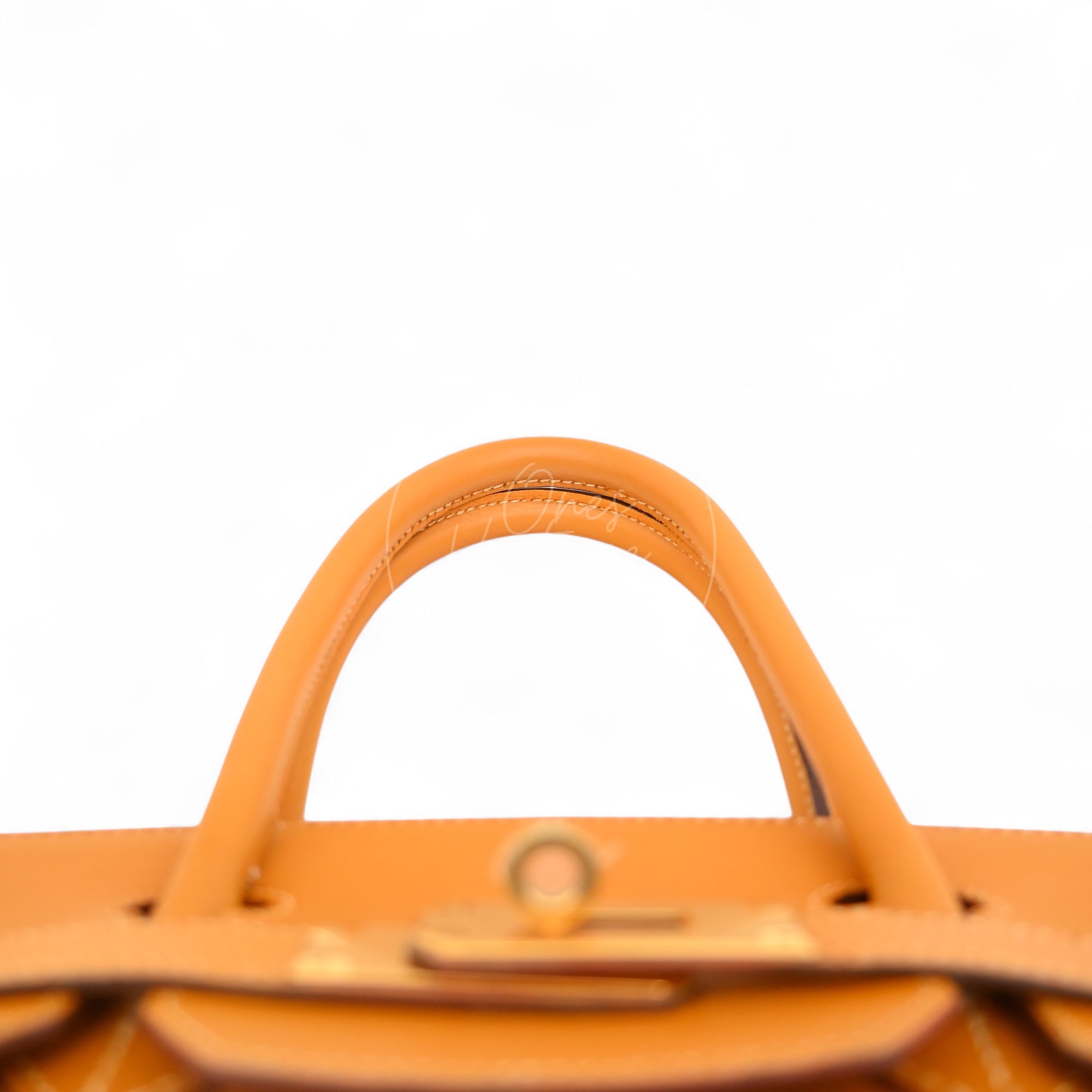 [Pre-owned] Hermes Birkin 30 Beige Swift Denim Jean GHW Stamp Square I