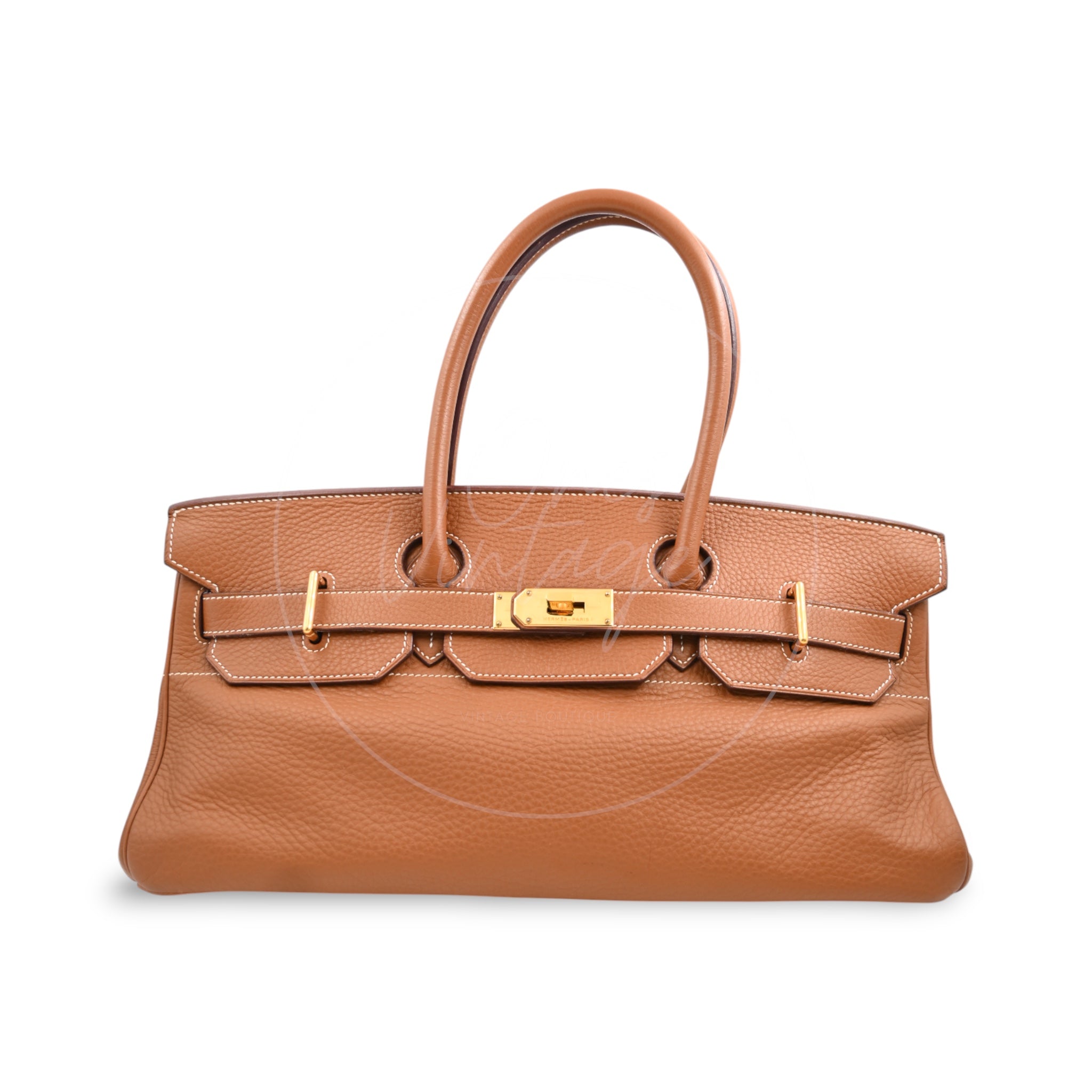 [Pre-owned] Hermes Birkin Shoulder GHW Gold Handbag