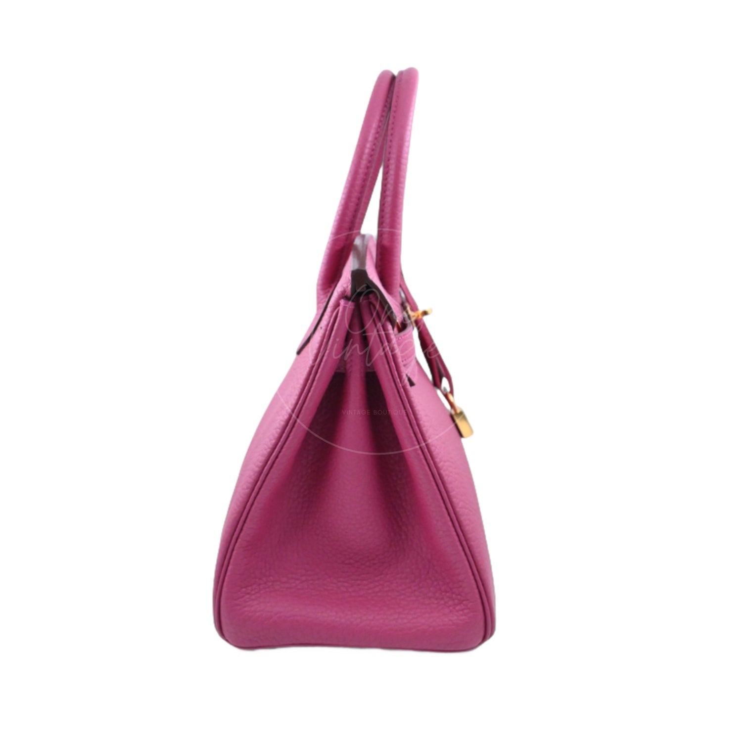 [Pre-owned] Hermes Birkin 30 Pink Togo GHW Stamp T