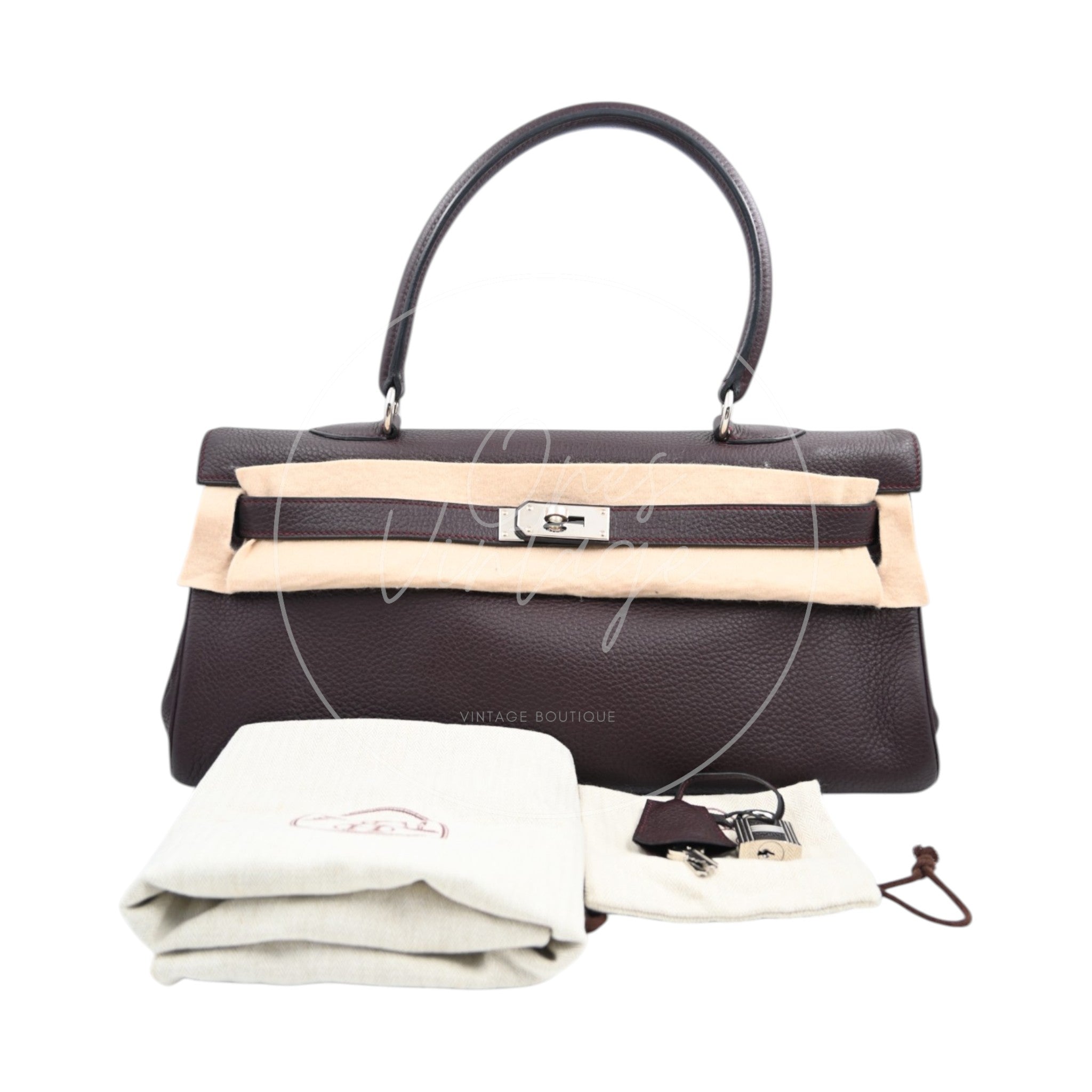 [Pre-owned] Hermes Kelly Shoulder PHW Square M