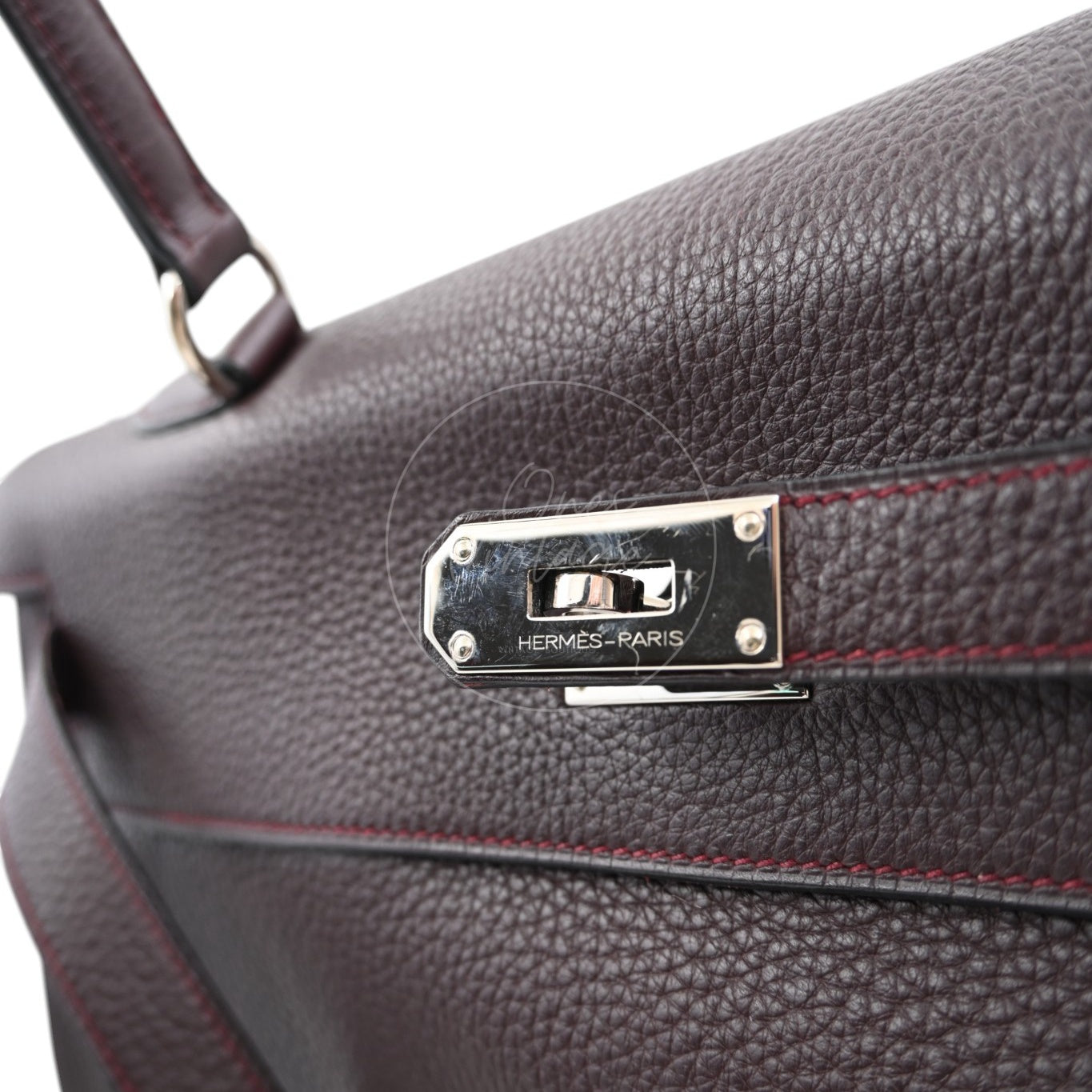 [Pre-owned] Hermes Kelly Shoulder PHW Square M