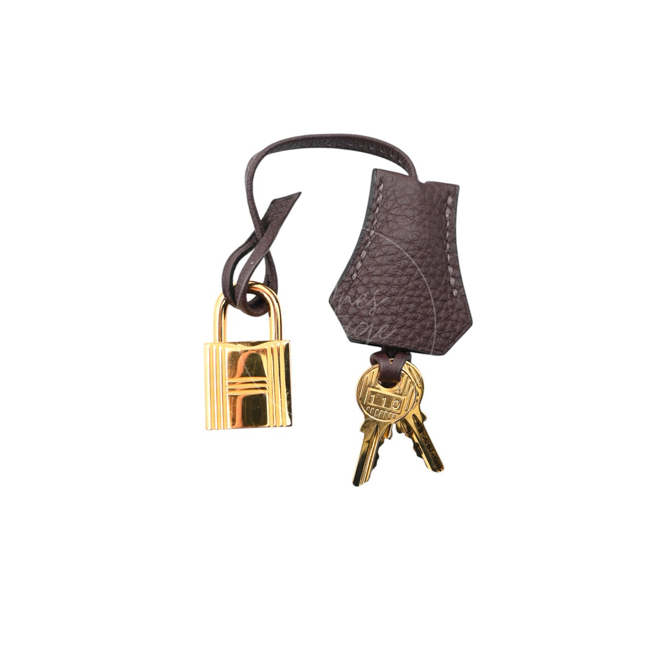 [Pre-owned] Hermes Birkin 25 Chocolate Togo Stamp C GHW