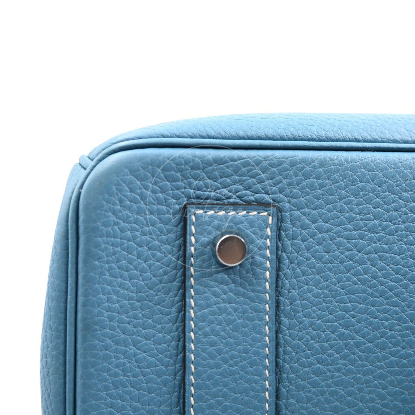 [Pre-owned] Hermes Shoulder Birkin Sky Blue PHW
