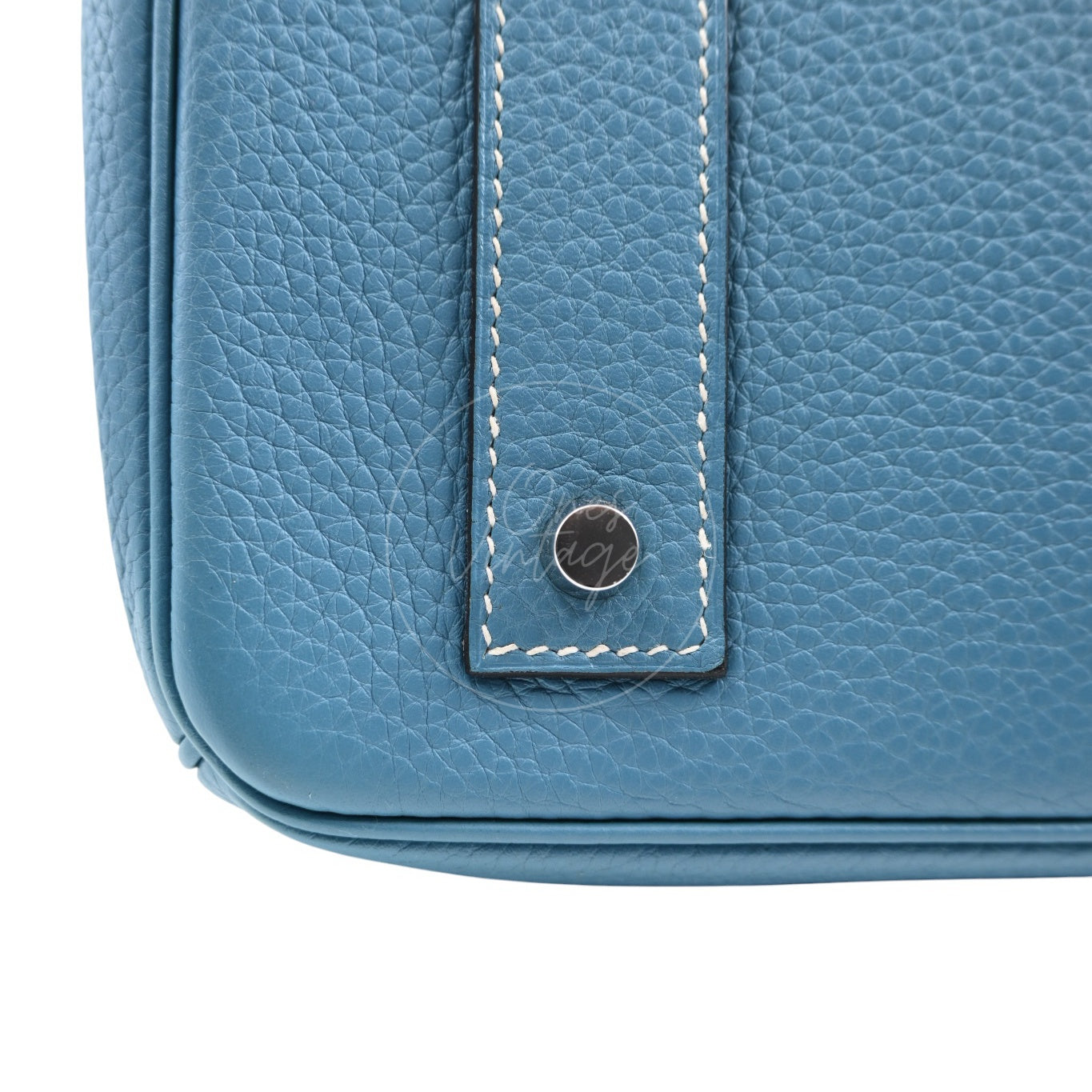 [Pre-owned] Hermes Shoulder Birkin Sky Blue PHW