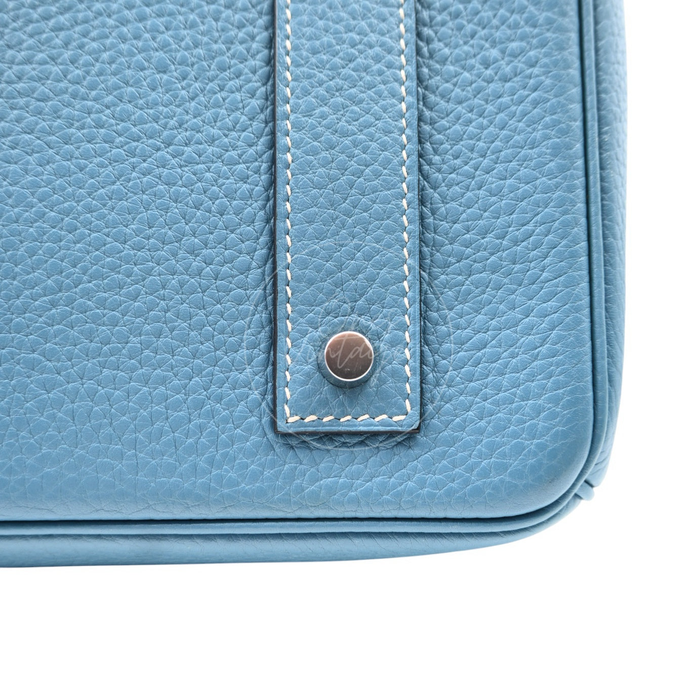 [Pre-owned] Hermes Shoulder Birkin Sky Blue PHW