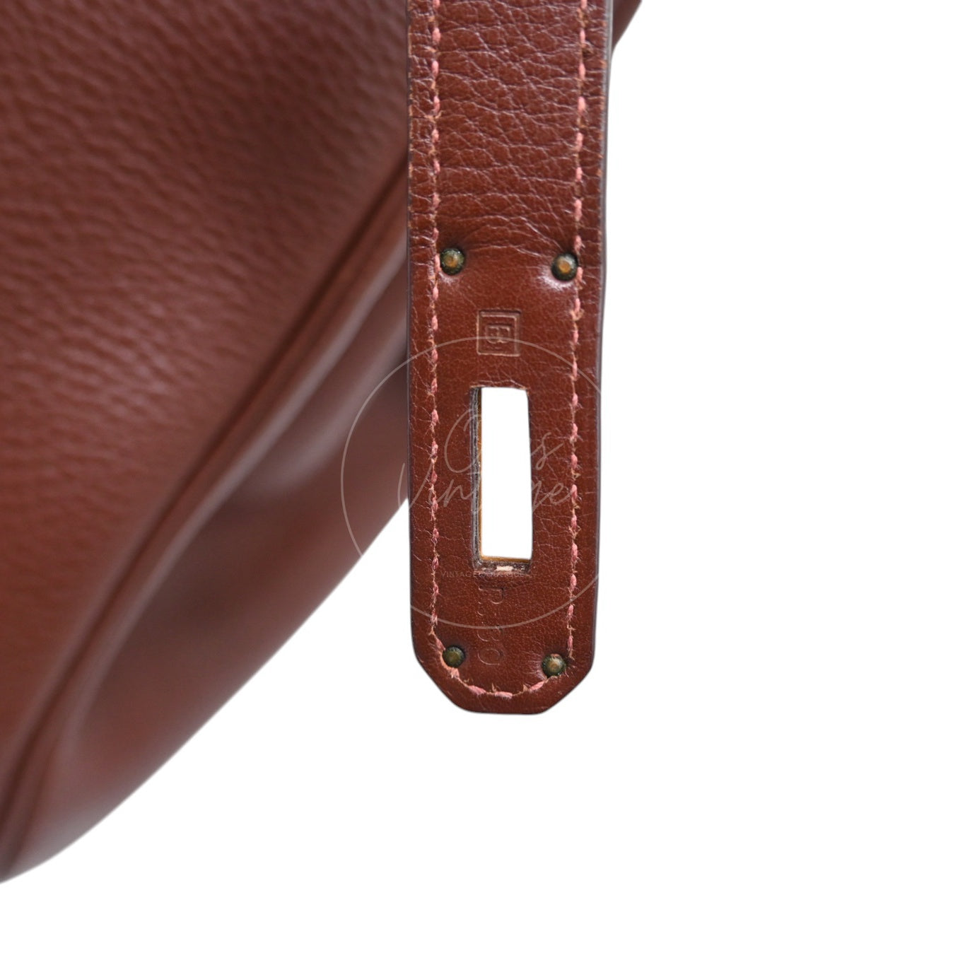 [Pre-owned] Hermes Birkin 35 GHW Havana Togo Square B