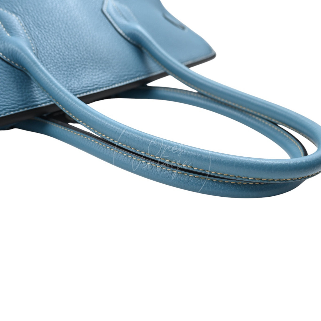 [Pre-owned] Hermes Shoulder Birkin Sky Blue PHW