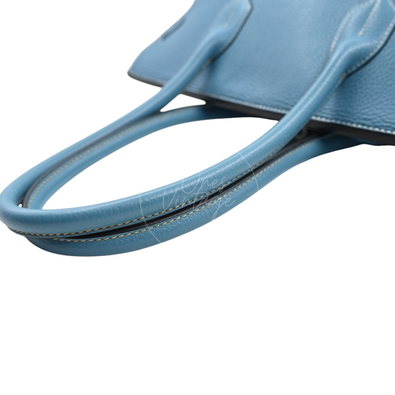 [Pre-owned] Hermes Shoulder Birkin Sky Blue PHW