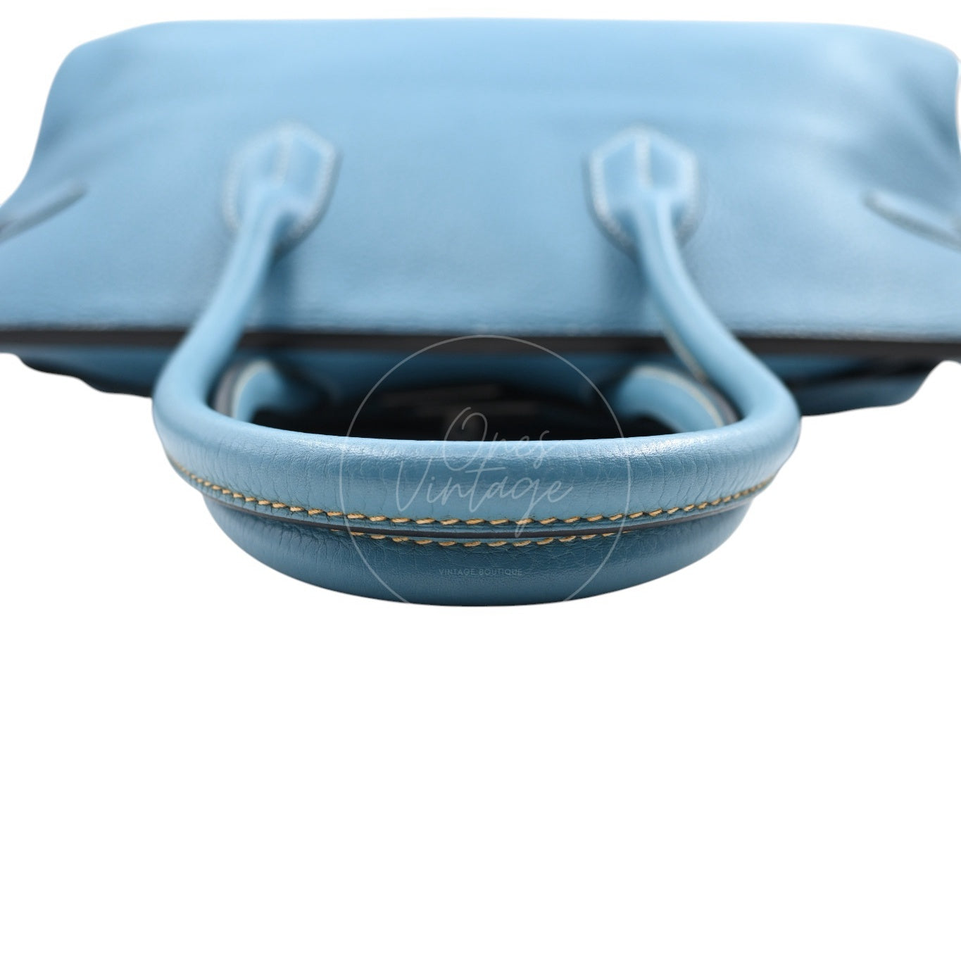 [Pre-owned] Hermes Shoulder Birkin Sky Blue PHW