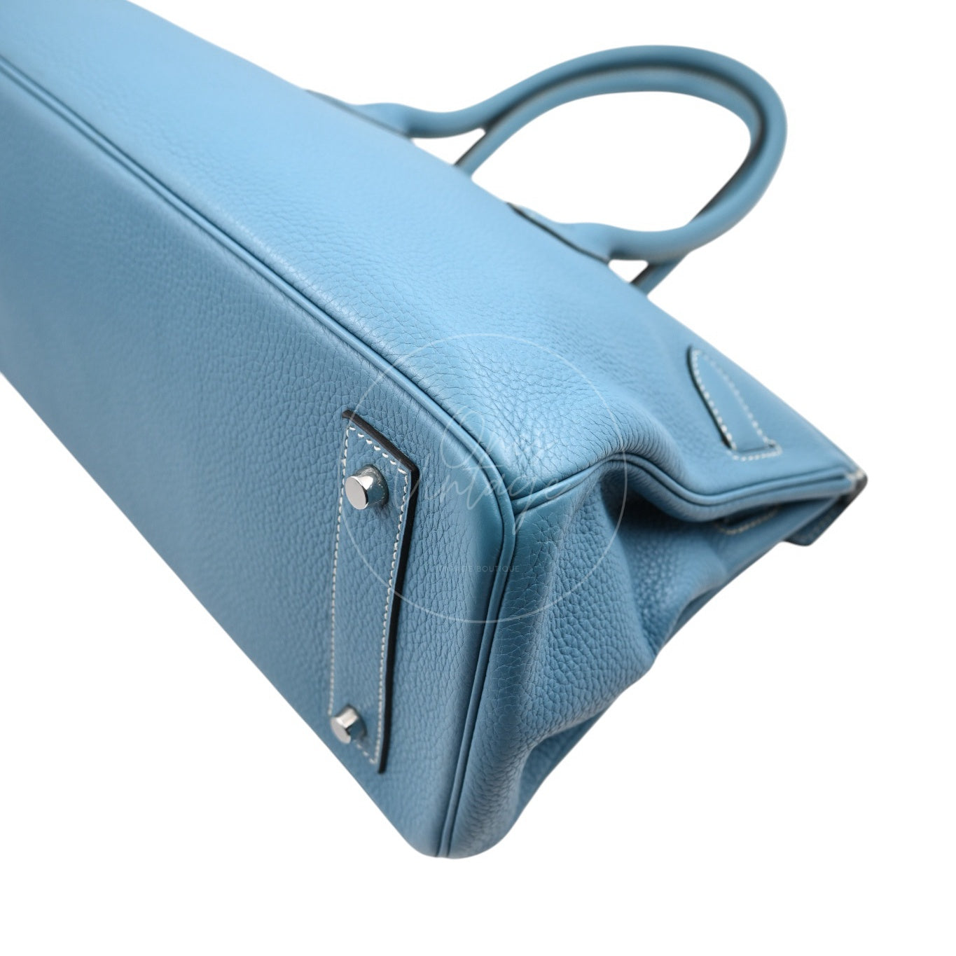 [Pre-owned] Hermes Shoulder Birkin Sky Blue PHW