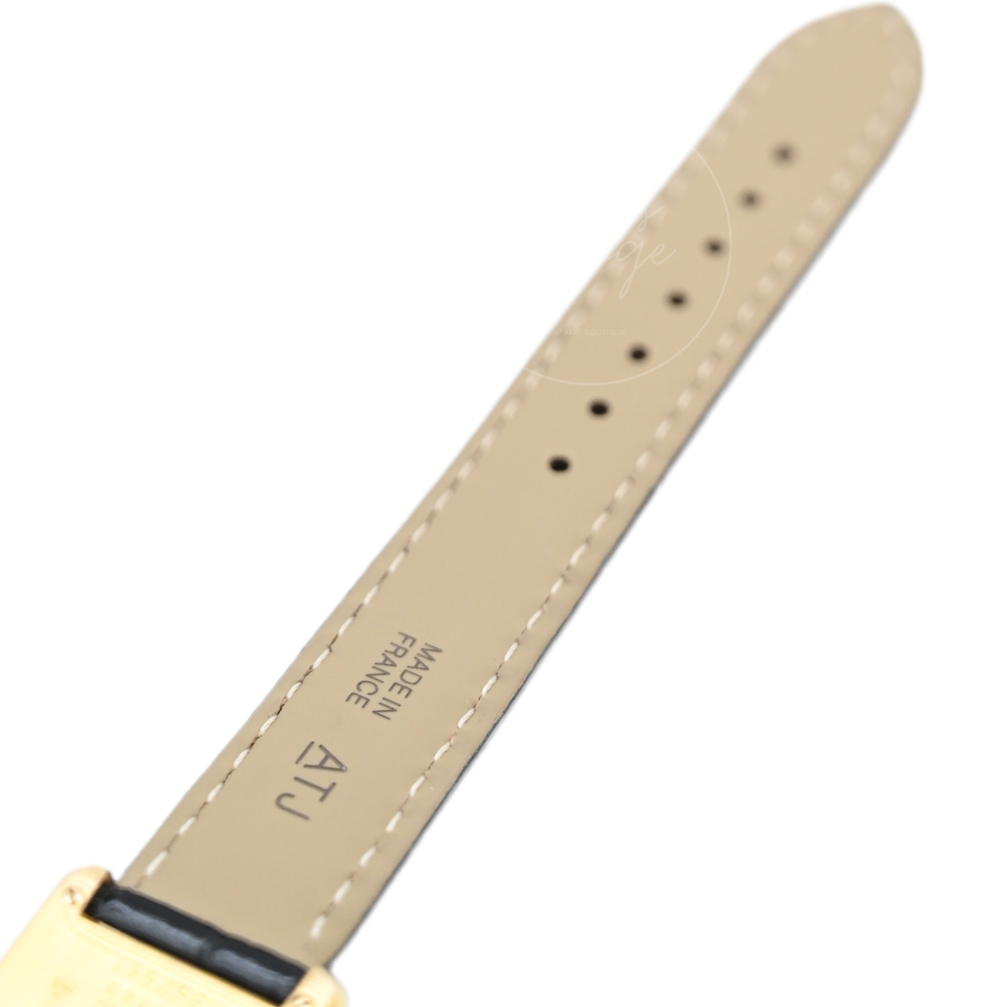 Cartier Must De Tank Quartz Ivory Columm Roman Dial