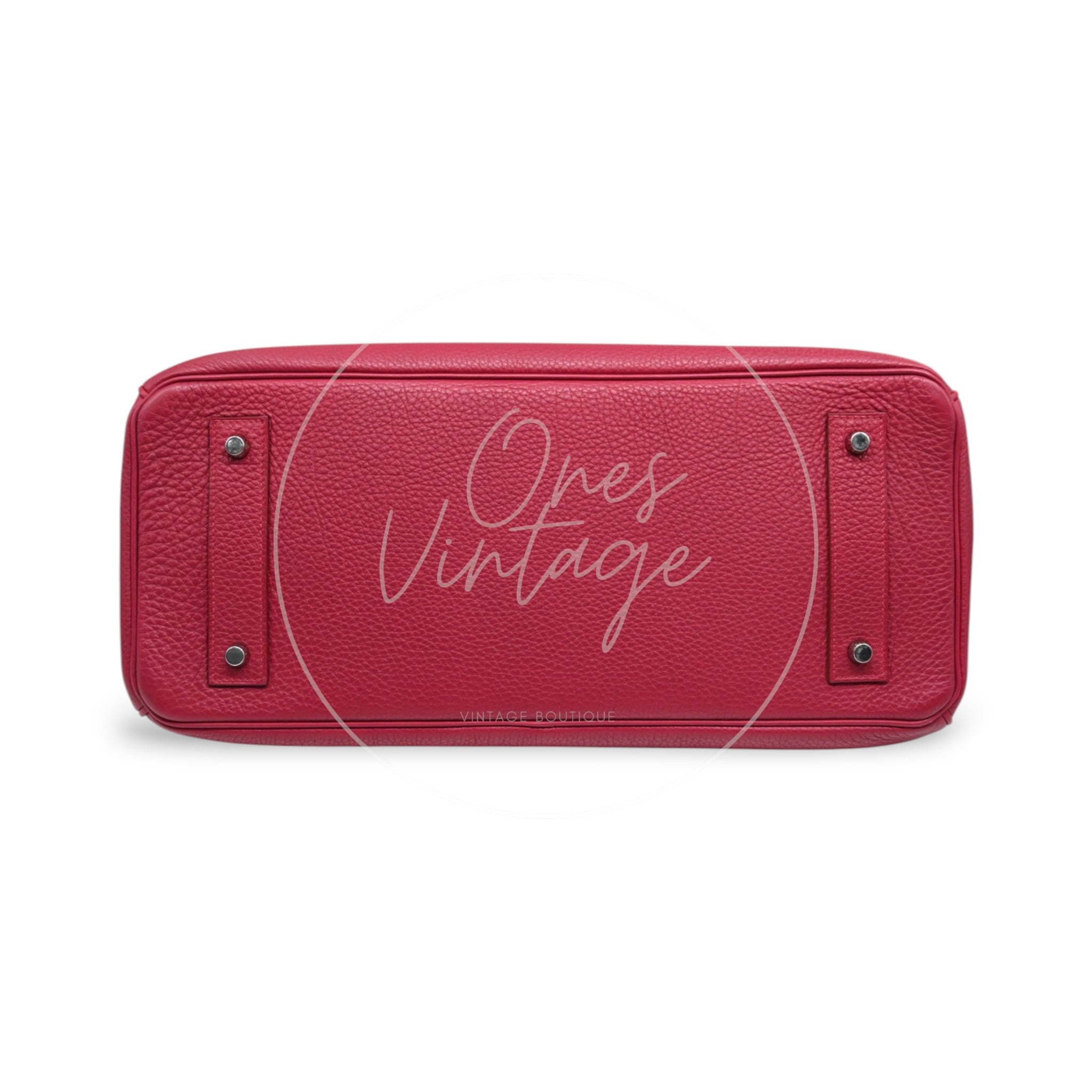 [Pre-owned] Hermès JPG Shoulder Birkin 42 PHW Rubis