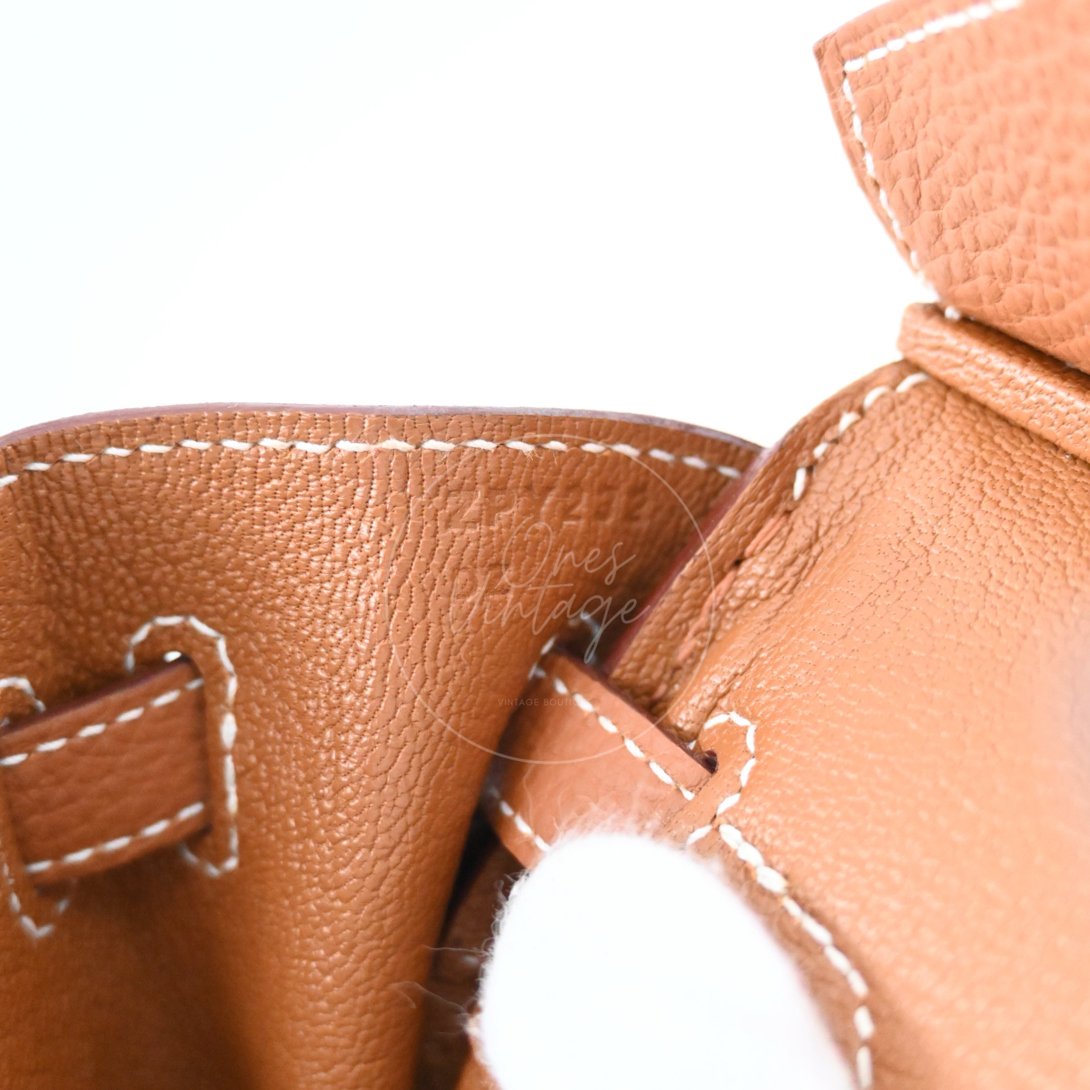 [Pre-owned] Hermes Birkin 25 Gold stamp Z