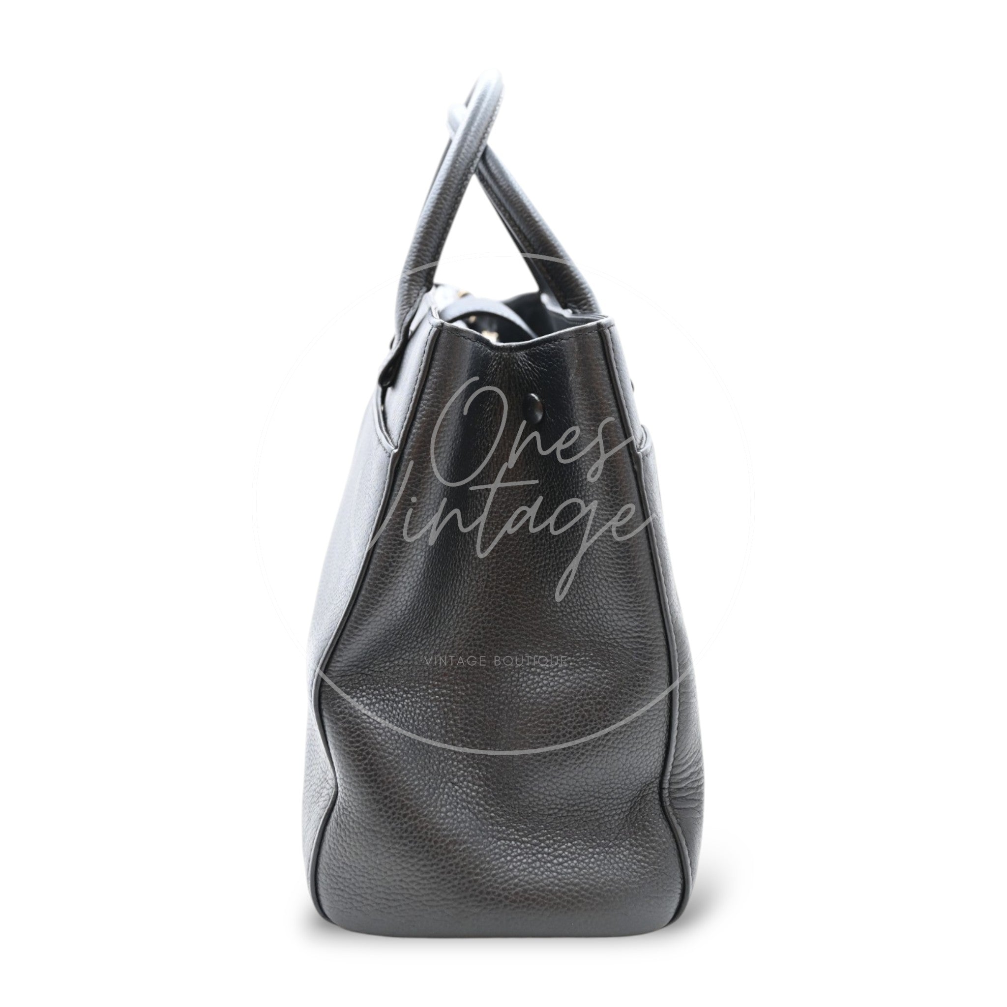 Chanel Neo Executive tote bag GHW Black Series 24