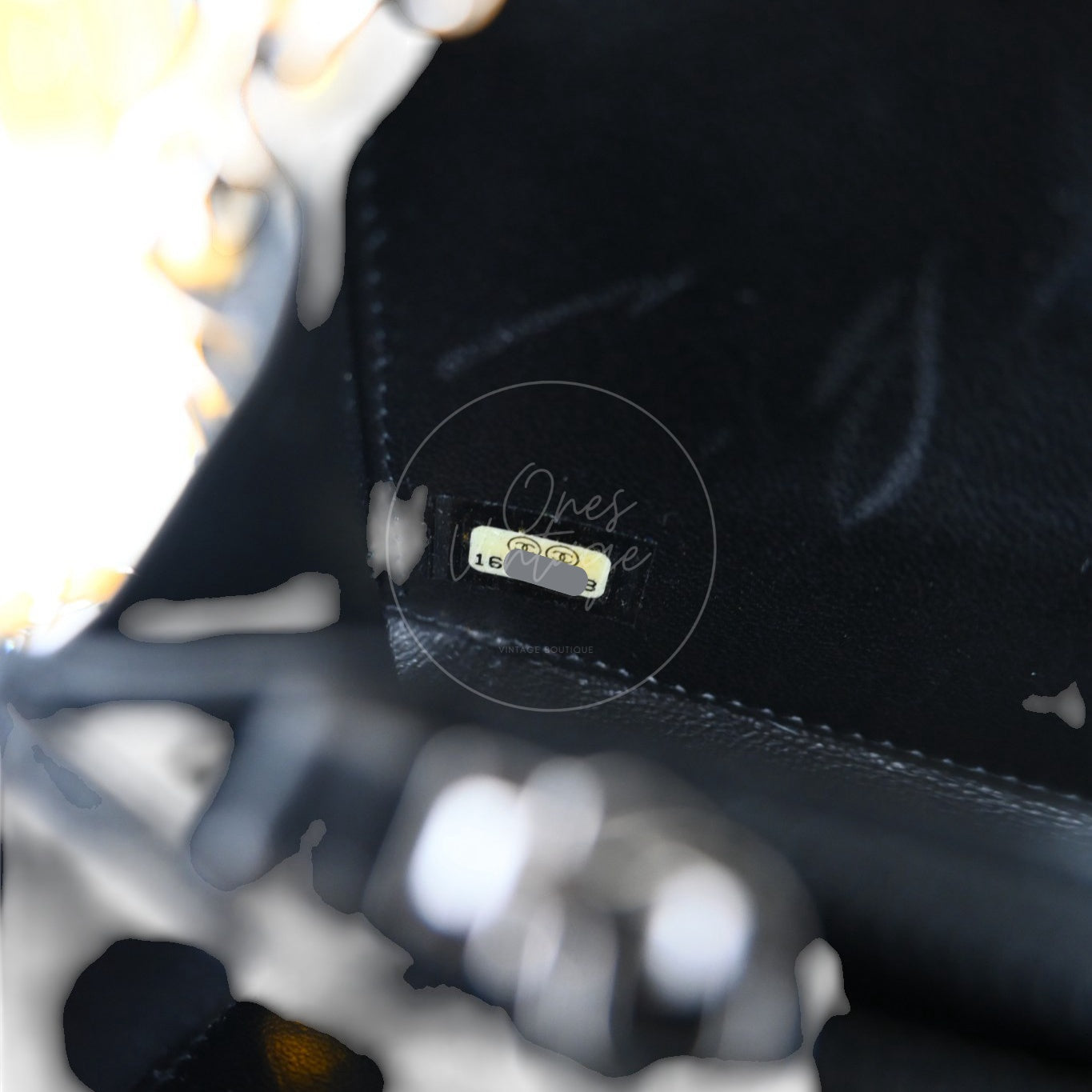 [Pre-owned] Chanel Yellow Lego