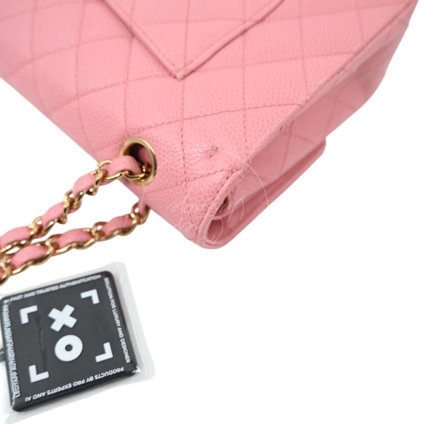 [Pre-owned] Chanel Medium Classic Flap Calfskin & Gold-Tone Metal Handbag