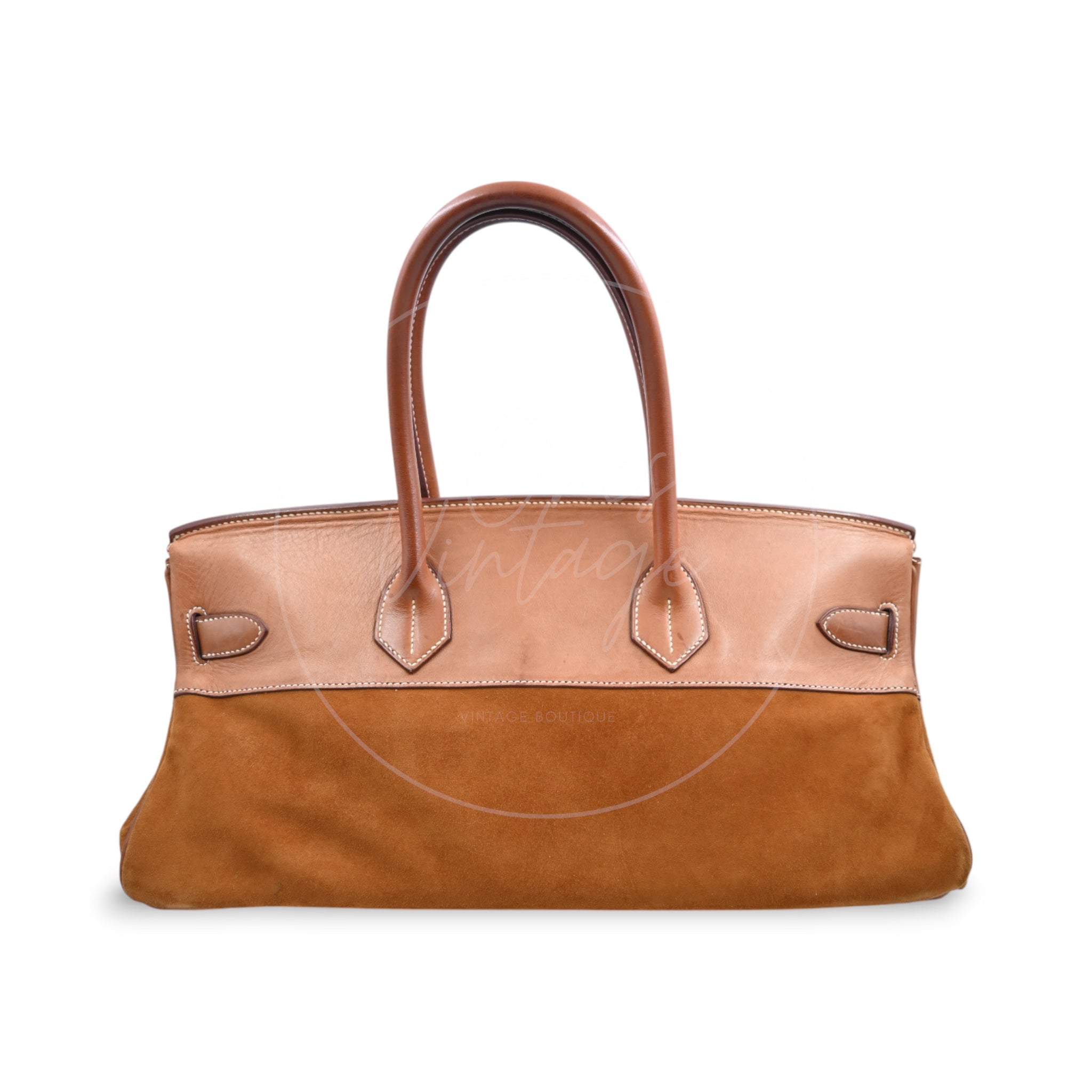 [Pre-owned] Hermes Birkin Shoulder Suede & Barenia