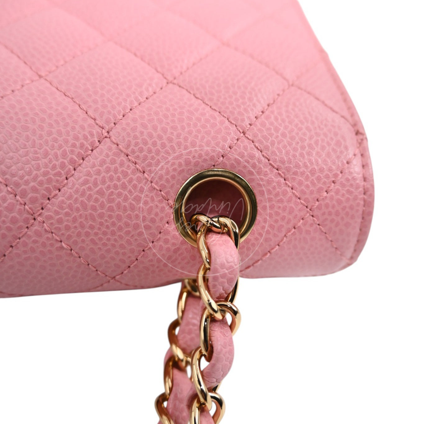 [Pre-owned] Chanel Medium Classic Flap Calfskin & Gold-Tone Metal Handbag