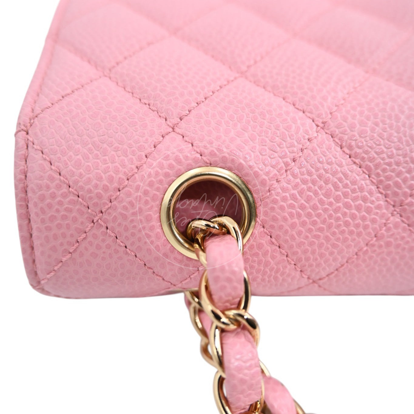 [Pre-owned] Chanel Medium Classic Flap Calfskin & Gold-Tone Metal Handbag