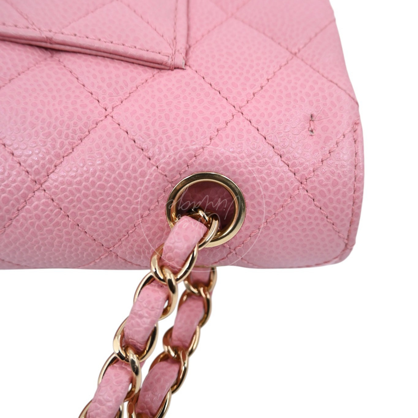 [Pre-owned] Chanel Medium Classic Flap Calfskin & Gold-Tone Metal Handbag