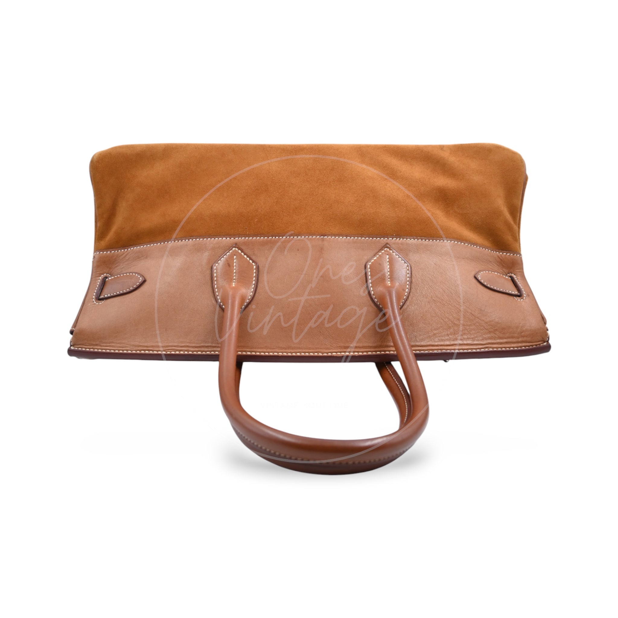 [Pre-owned] Hermes Birkin Shoulder Suede & Barenia