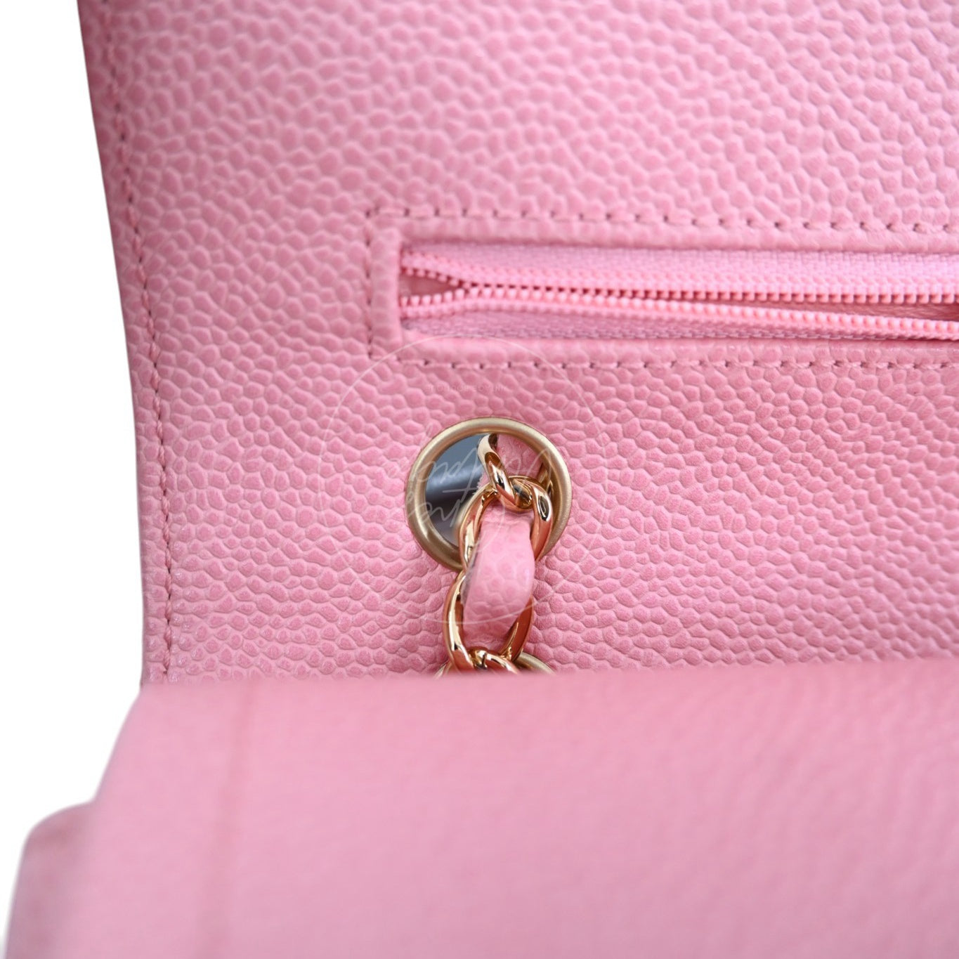 [Pre-owned] Chanel Medium Classic Flap Calfskin & Gold-Tone Metal Handbag