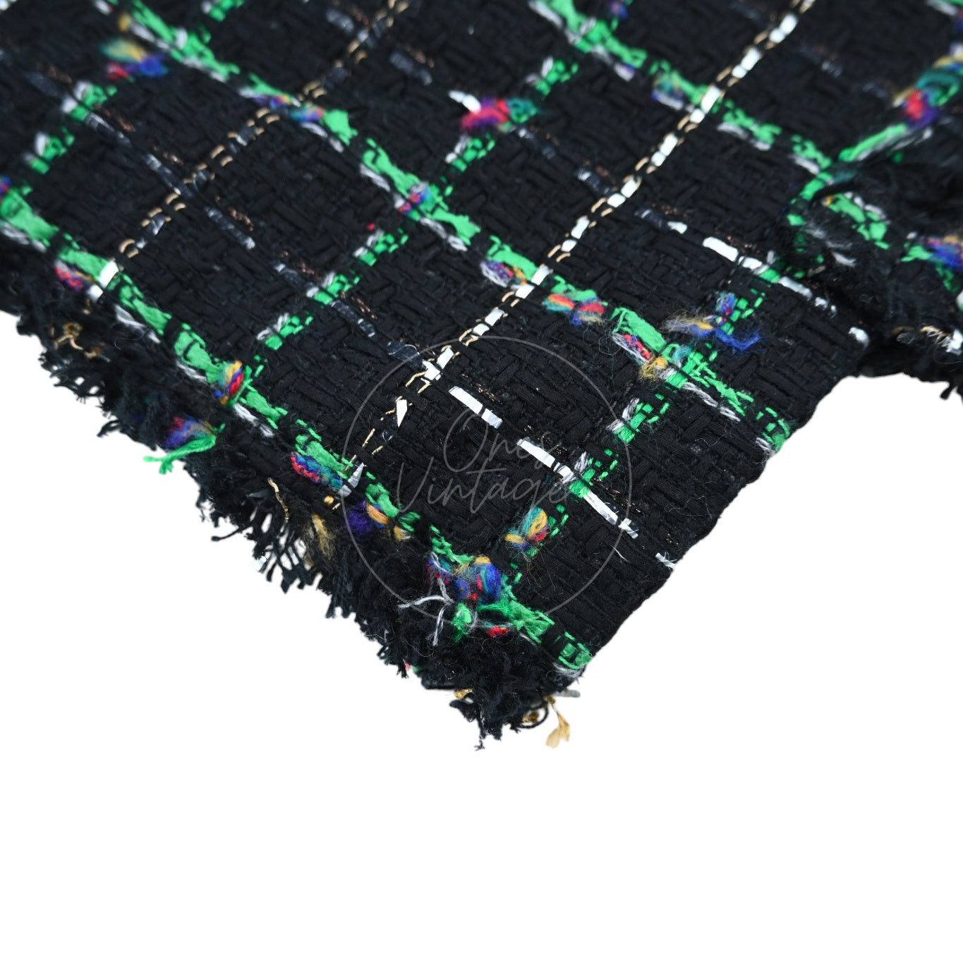 [Pre-owned] Chanel Robot Black Green Tote Bag