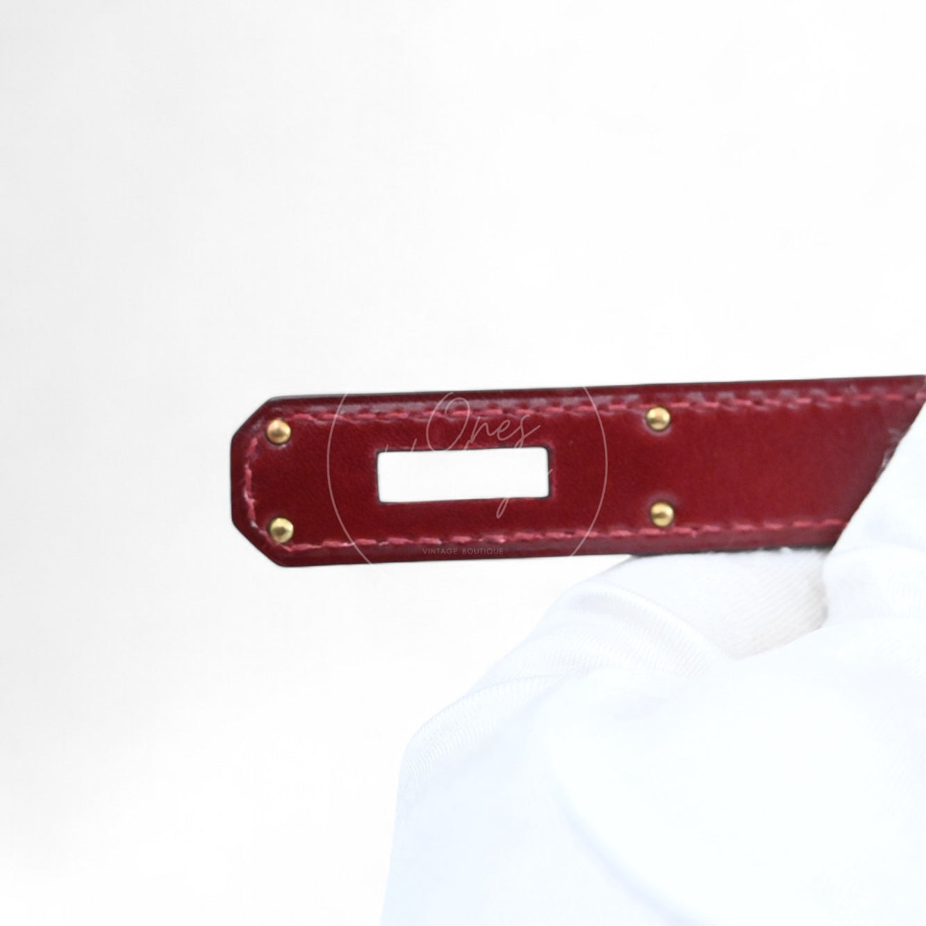 [Pre-owned] Hermes Birkin 30 Rough H GHW Stamp X Box Bag