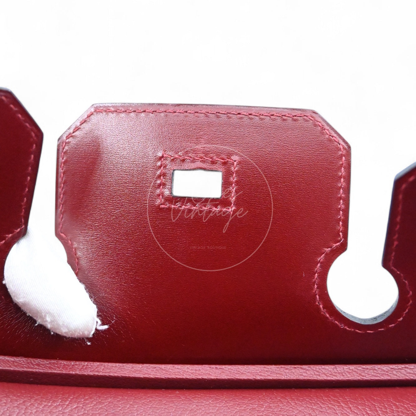 [Pre-owned] Hermes Birkin 30 Rough H GHW Stamp X Box Bag