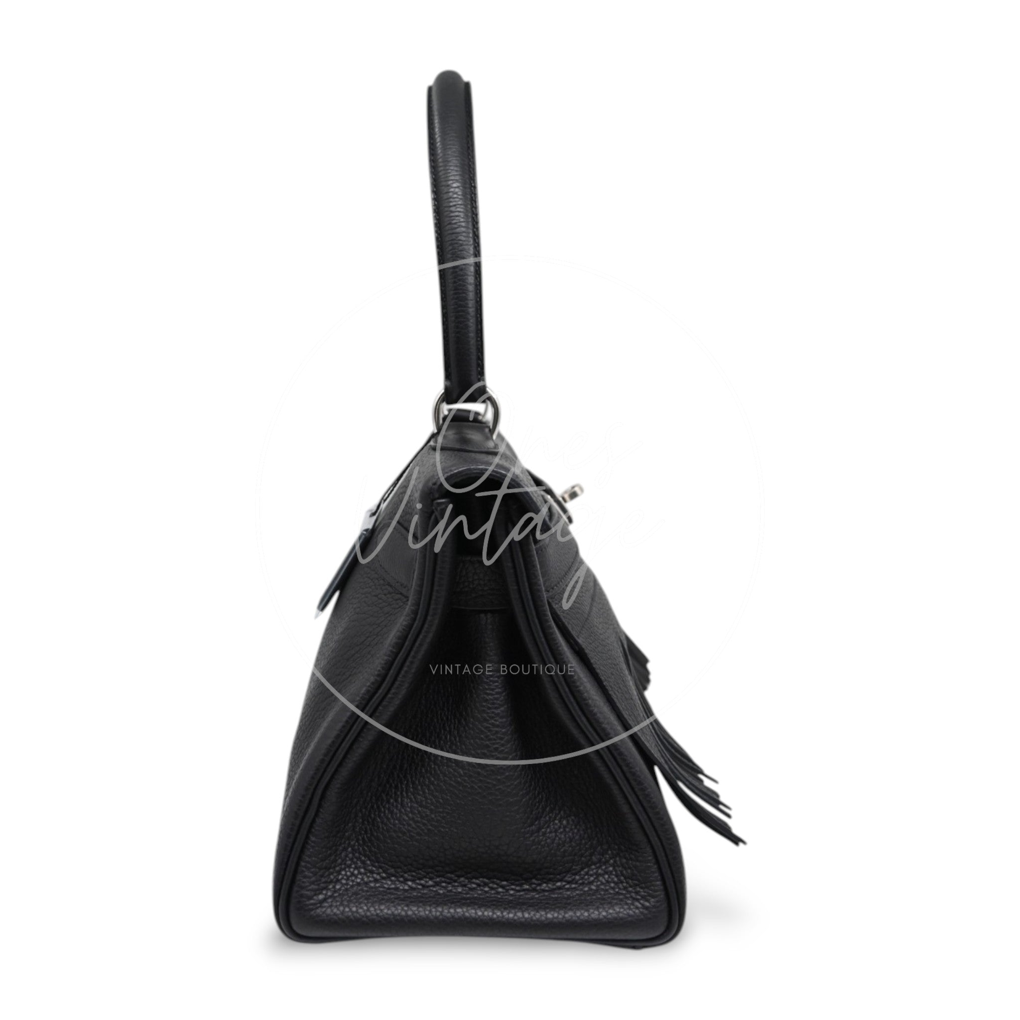 [Pre-owned] Hermès Clemence Fringe JPG Shoulder Kelly 42