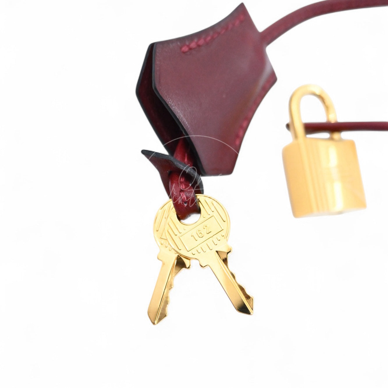[Pre-owned] Hermes Birkin 30 Rough H GHW Stamp X Box Bag