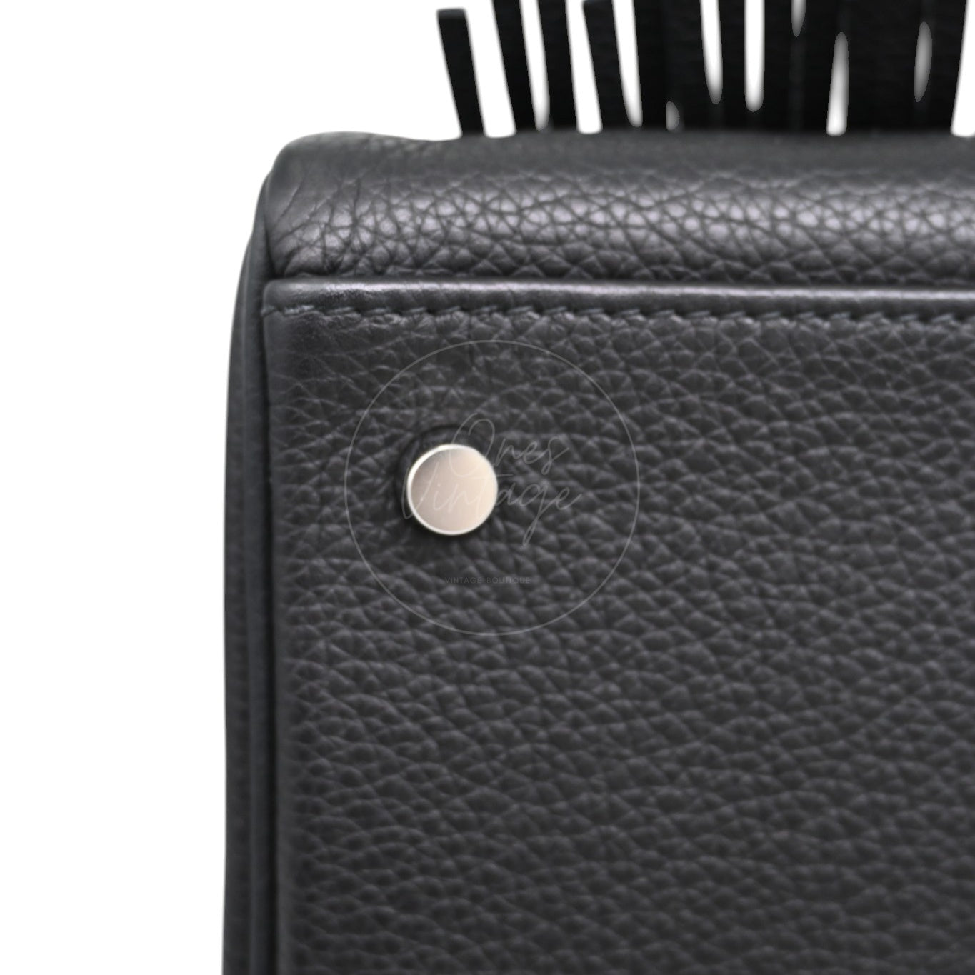 [Pre-owned] Hermès Clemence Fringe JPG Shoulder Kelly 42