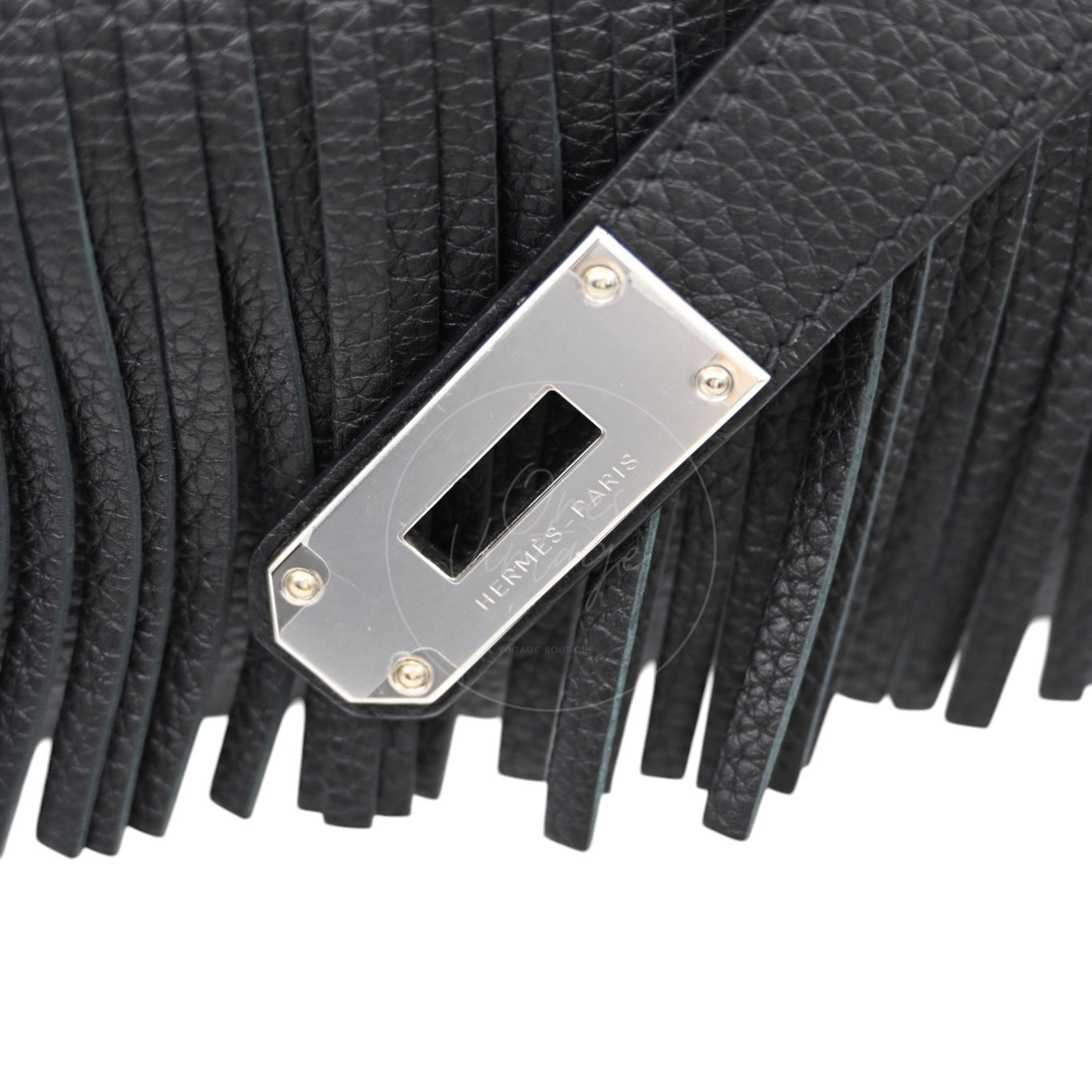 [Pre-owned] Hermès Clemence Fringe JPG Shoulder Kelly 42