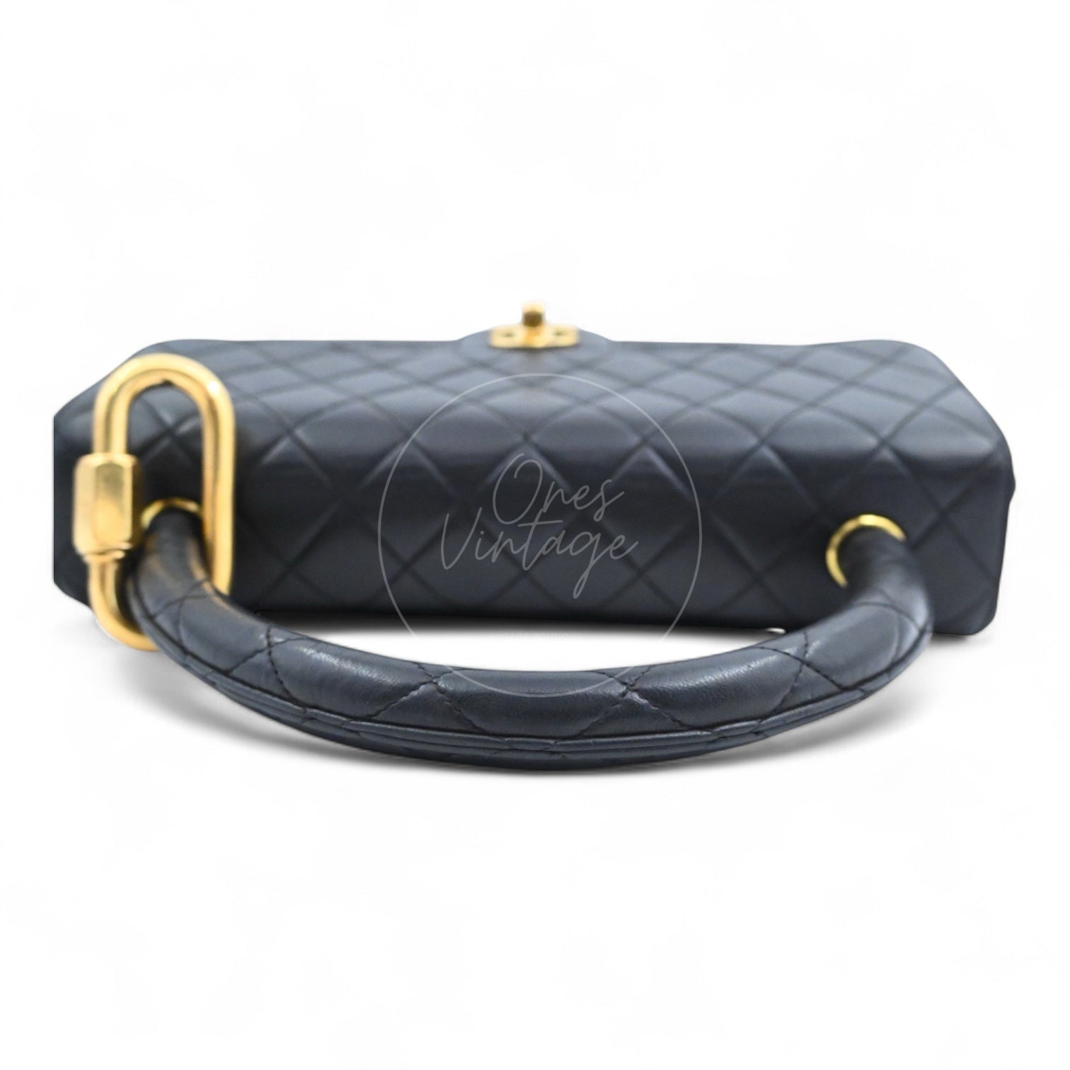 [Pre-owned] Chanel Classic Single Flap Black Lambskin Sereis 3 Twin Bags