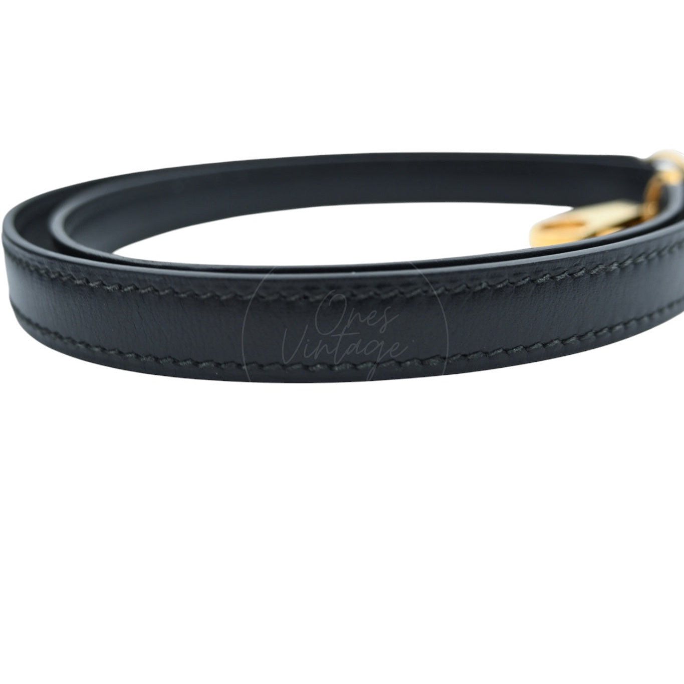 [Pre-owned] Hermes Kelly 28 Box Black GHW