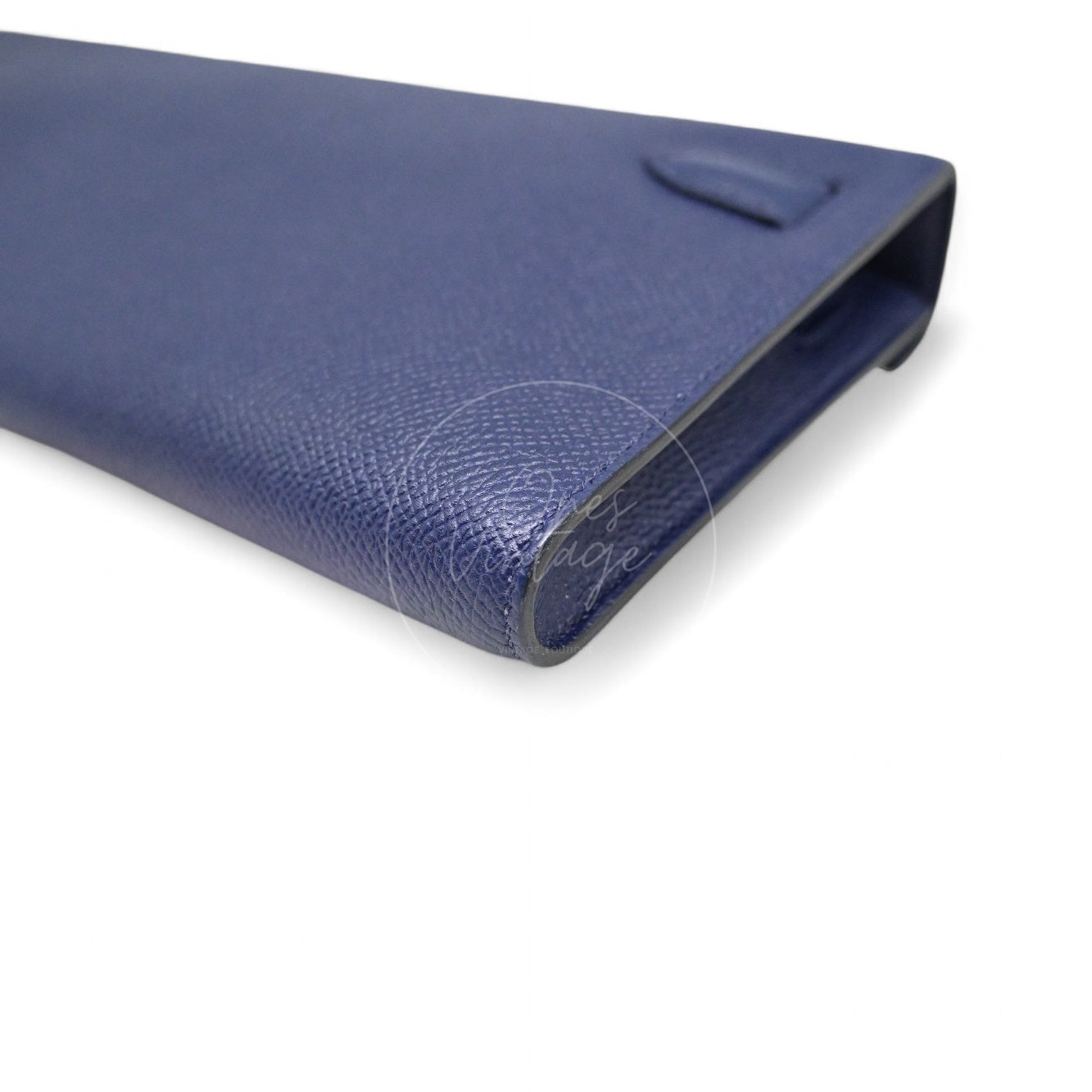 [Pre-owned] Hermes Kelly Cut Clutch Bleu Saphir Epsom GHW Stamp X