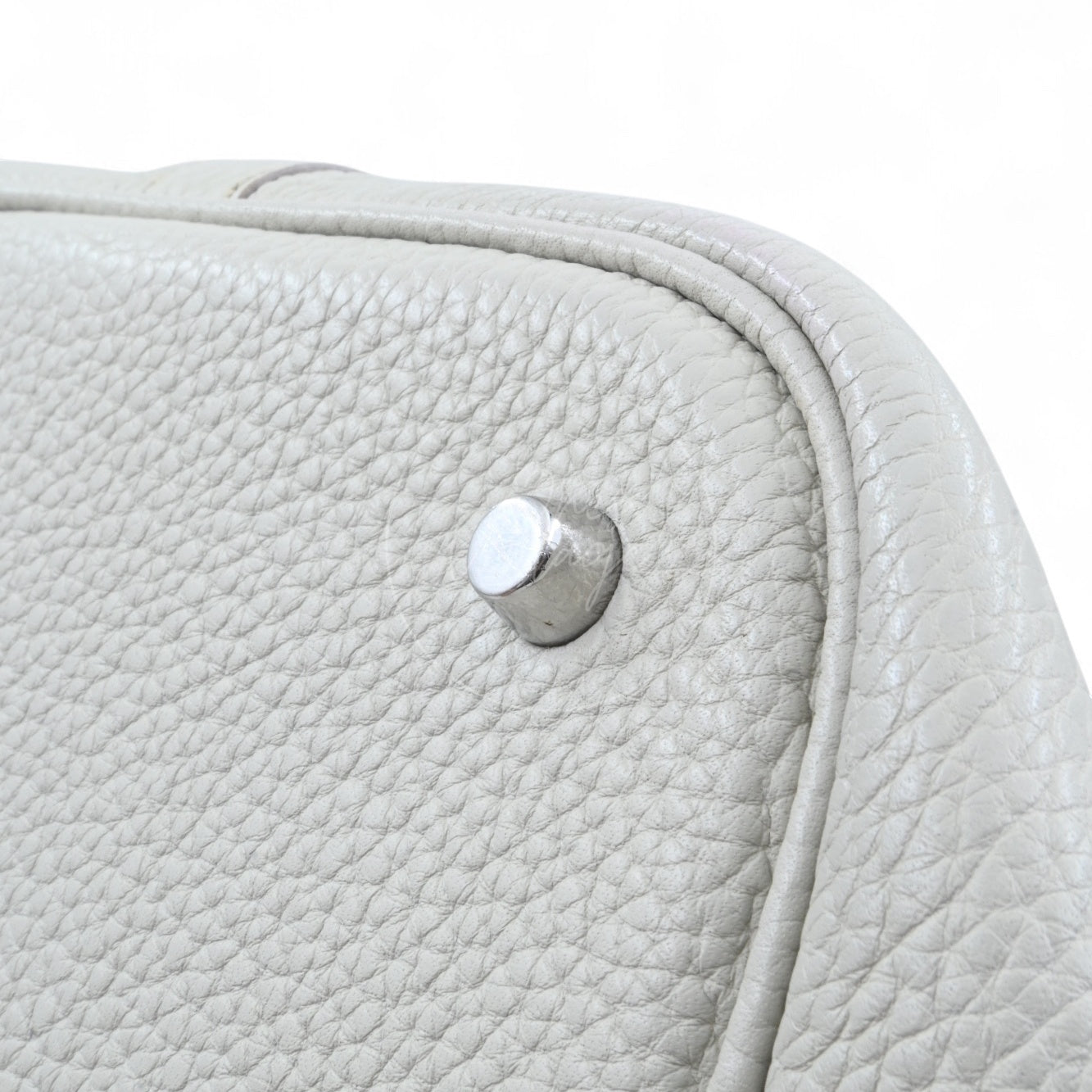 [Pre-owned] Hermes Picotin 26 Gray TC PHW Stamp Square D